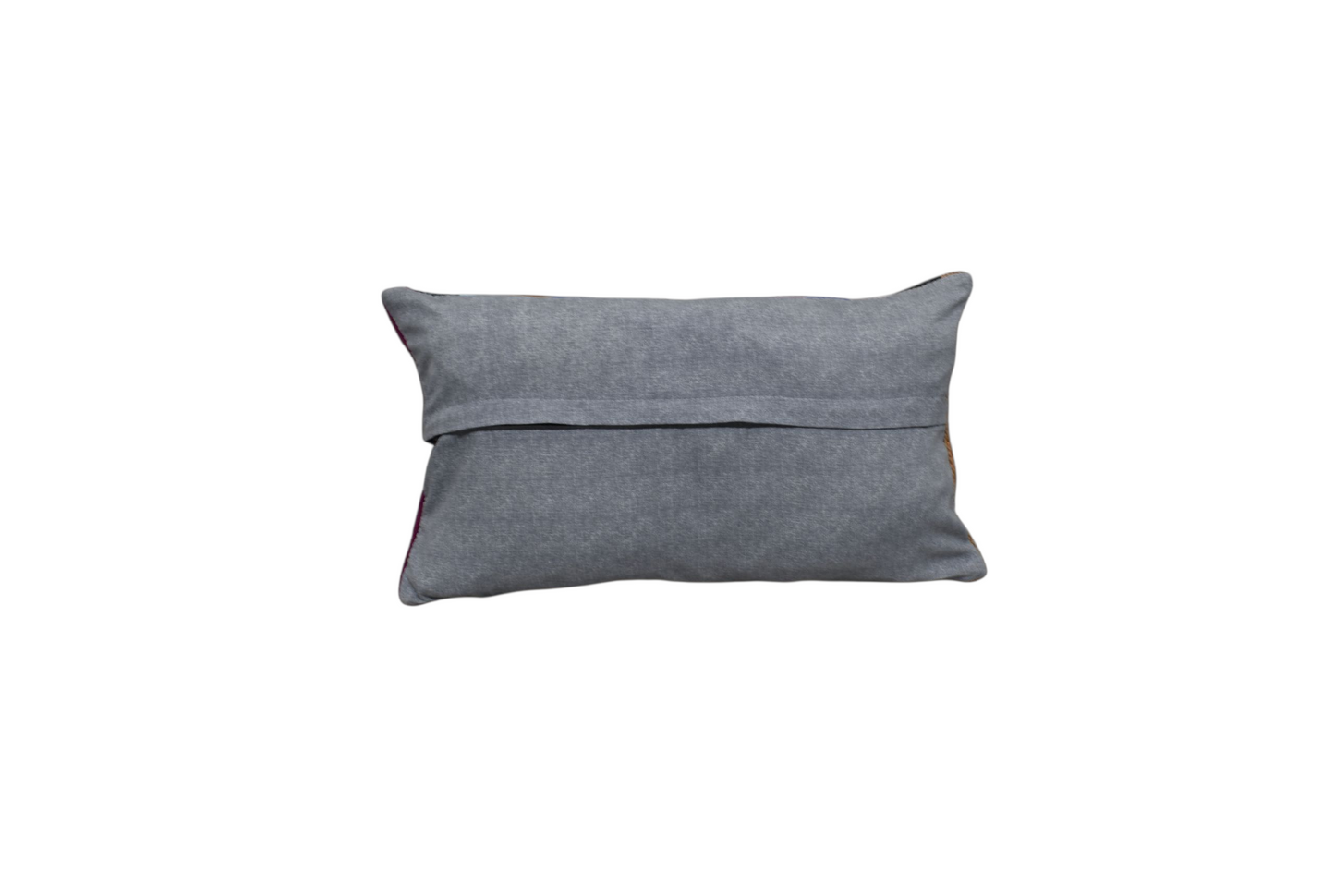 Kilim Antik El Dokuma Dekoratif Lumbar Kilim Kırlent Yastık Kılıfı 1021 - Yeni - Çok Renkli