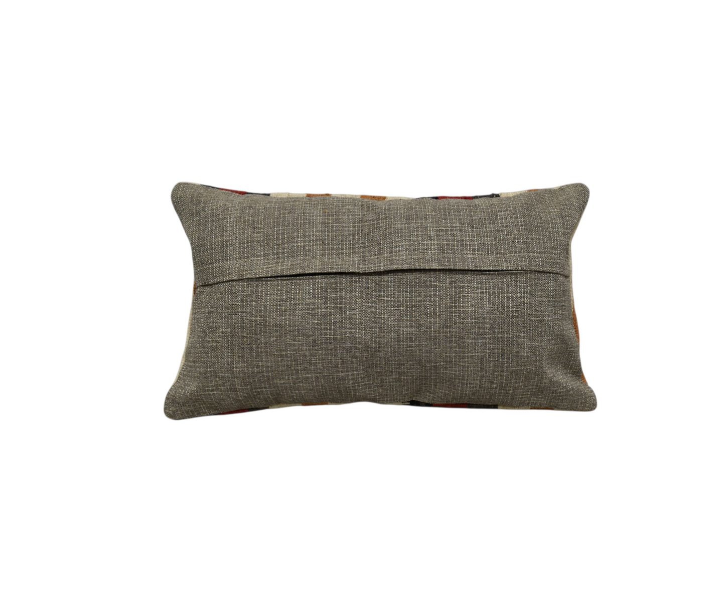 Kilim Antik El Dokuma Dekoratif Lumbar Kilim Kırlent Yastık Kılıfı 1369 - Yeni - Çok Renkli