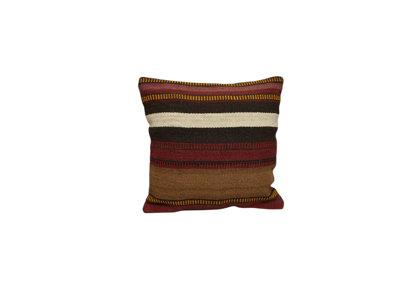 Kilim Antik El Dokuma Kilim Kırlent Yastık Kılıfı 0173 - Yeni - Çok Renkli