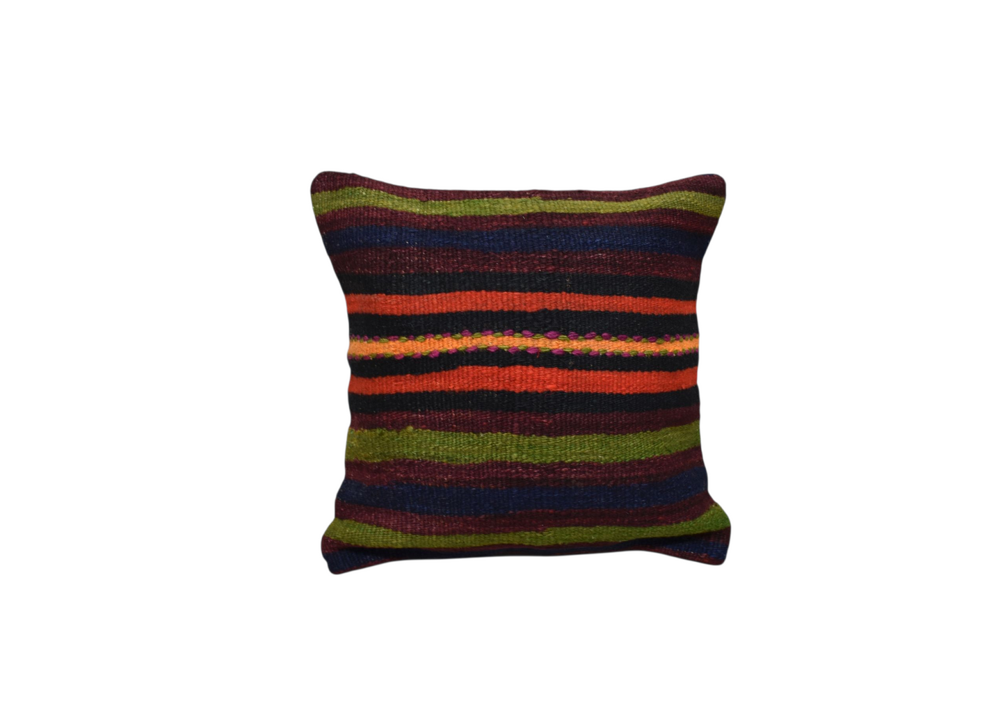 Kilim Antik El Dokuma Kilim Kırlent Yastık Kılıfı 0182 - Yeni - Çok Renkli