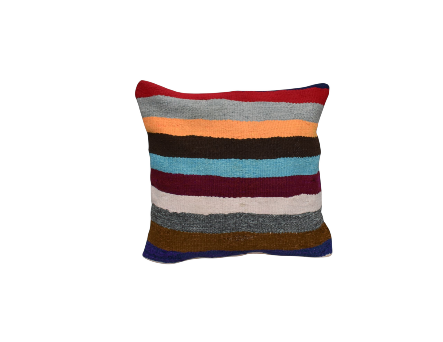 Kilim Antik El Dokuma Kilim Kırlent Yastık Kılıfı 0188 - Yeni - Çok Renkli
