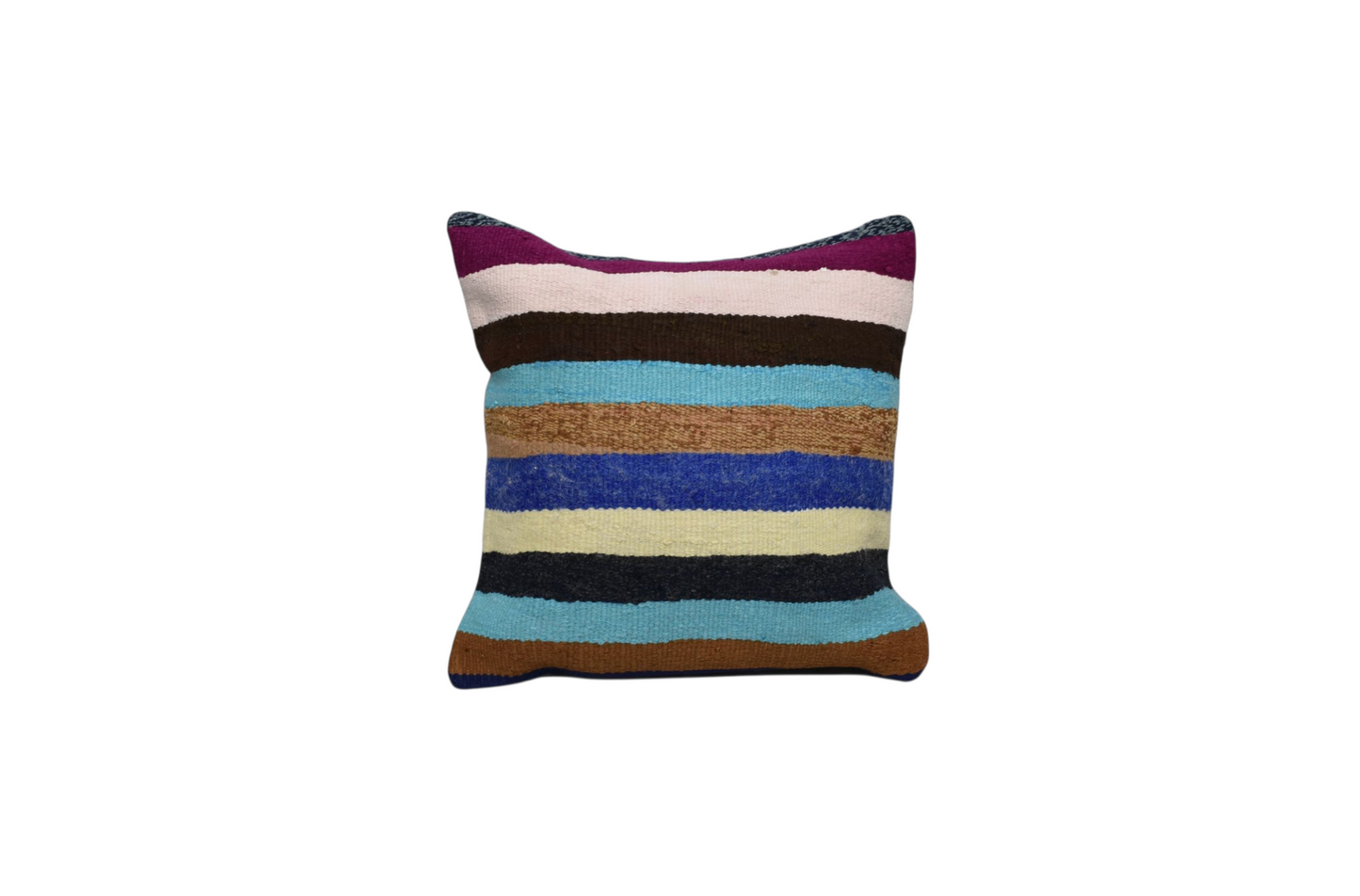 Kilim Antik El Dokuma Kilim Kırlent Yastık Kılıfı 0202 - Yeni - Çok Renkli