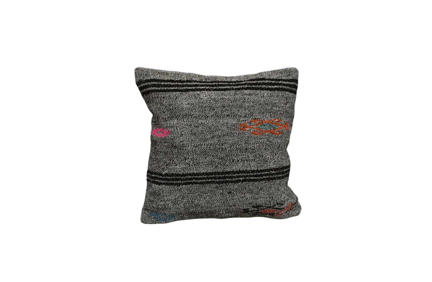 Kilim Antik El Dokuma Kilim Kırlent Yastık Kılıfı 0206 - Yeni - Çok Renkli