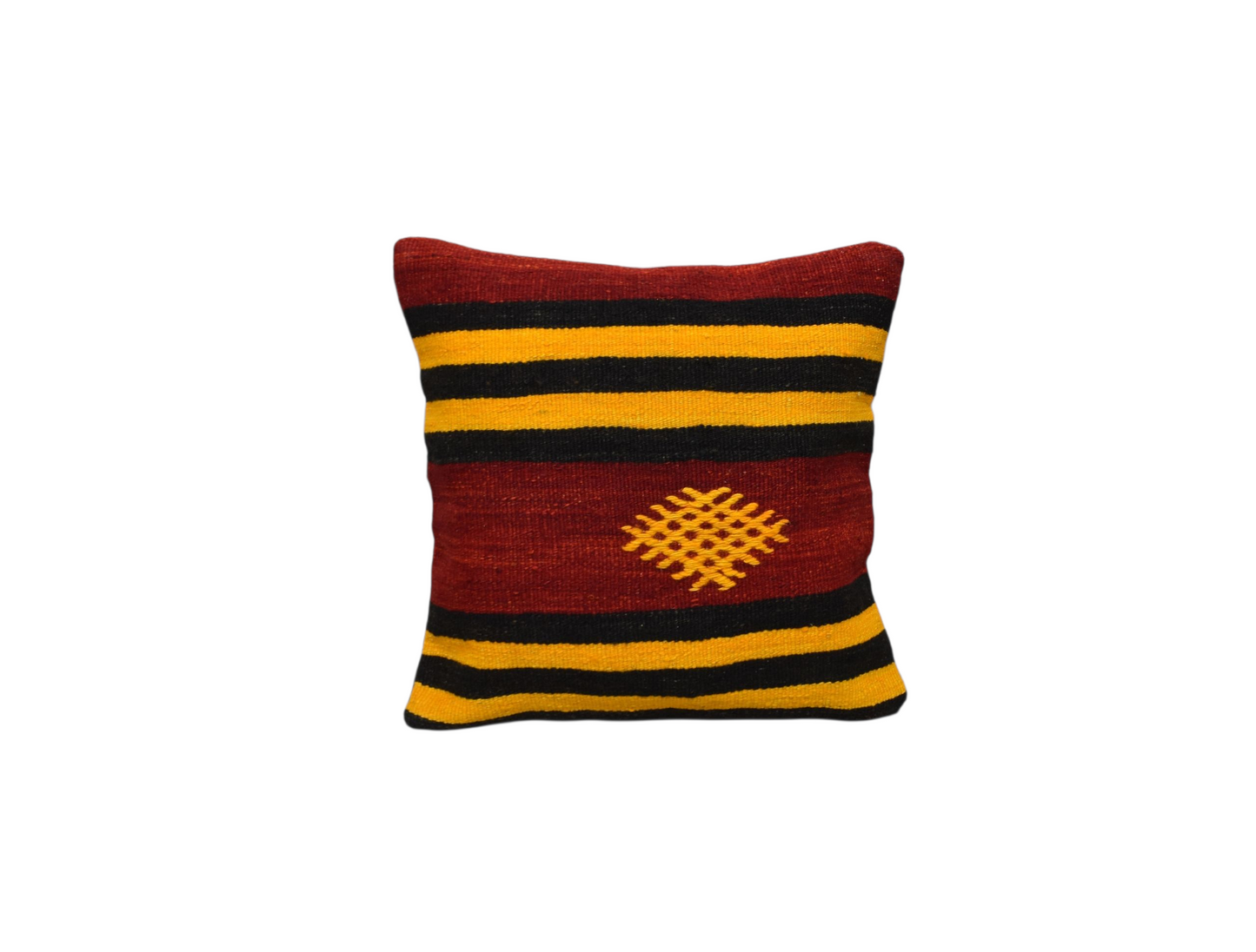 Kilim Antik El Dokuma Kilim Kırlent Yastık Kılıfı 0208 - Yeni - Çok Renkli