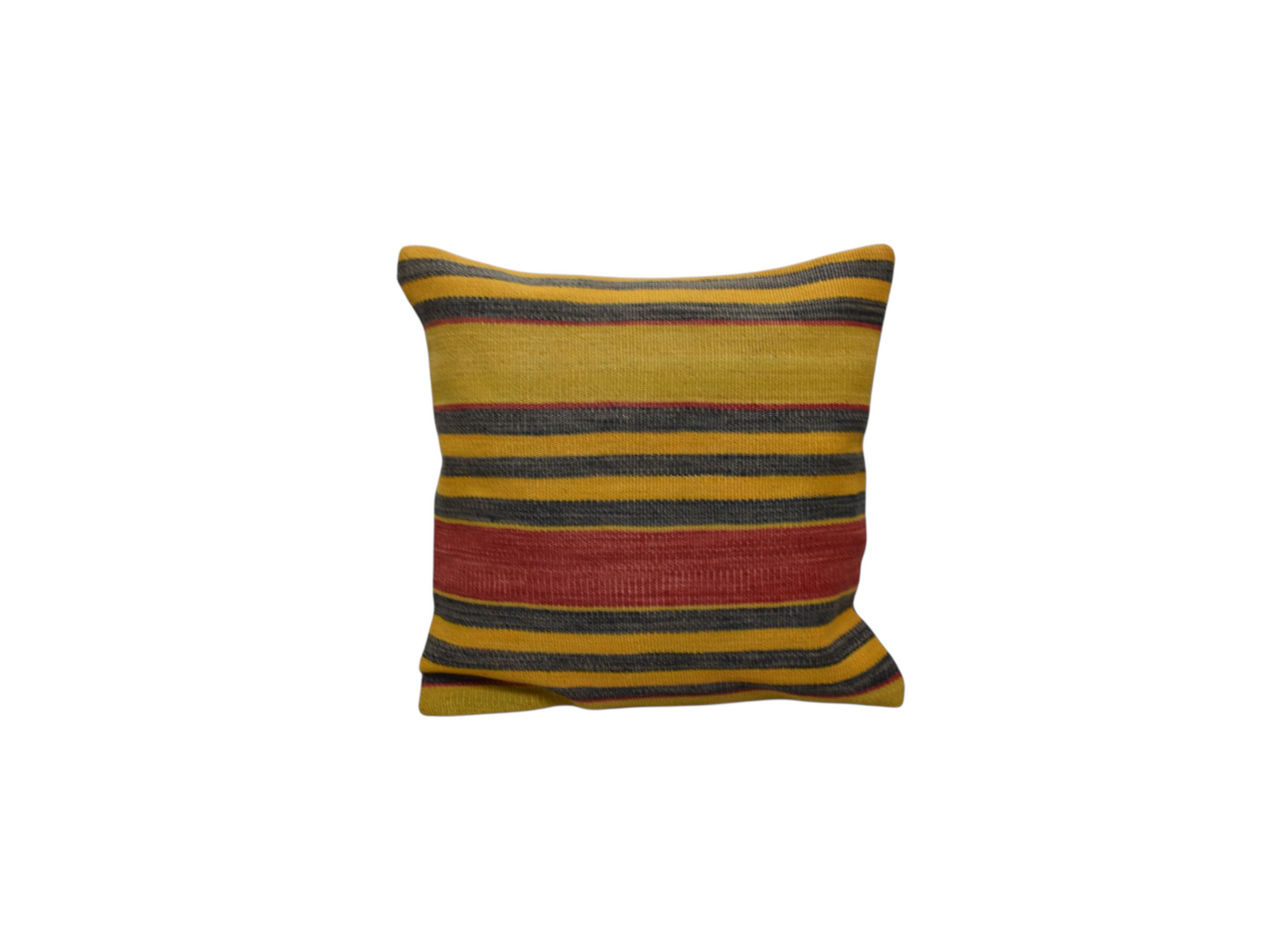 Kilim Antik El Dokuma Kilim Kırlent Yastık Kılıfı 0220 - Yeni - Çok Renkli