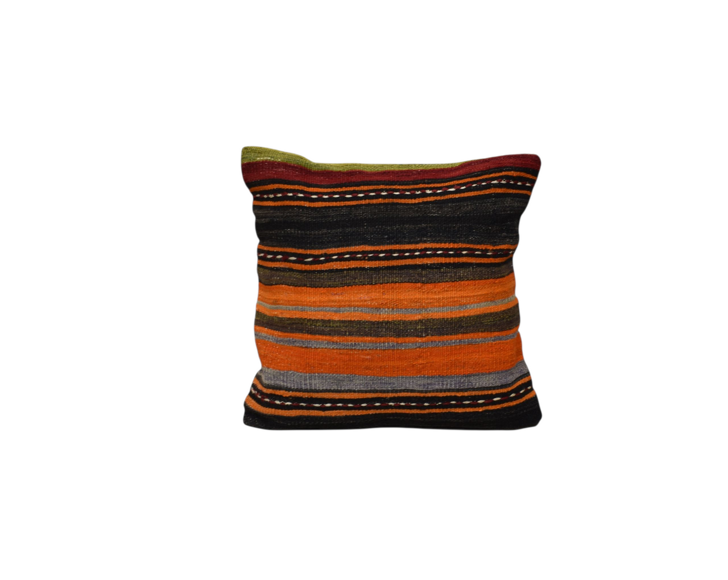 Kilim Antik El Dokuma Kilim Kırlent Yastık Kılıfı 0227 - Yeni - Çok Renkli