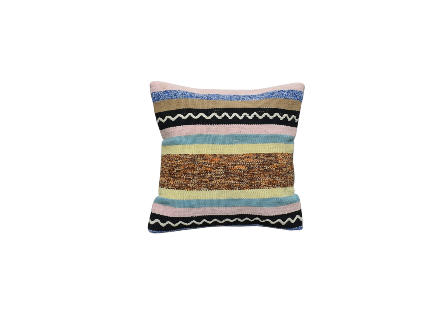 Kilim Antik El Dokuma Kilim Kırlent Yastık Kılıfı 0231 - Yeni - Çok Renkli