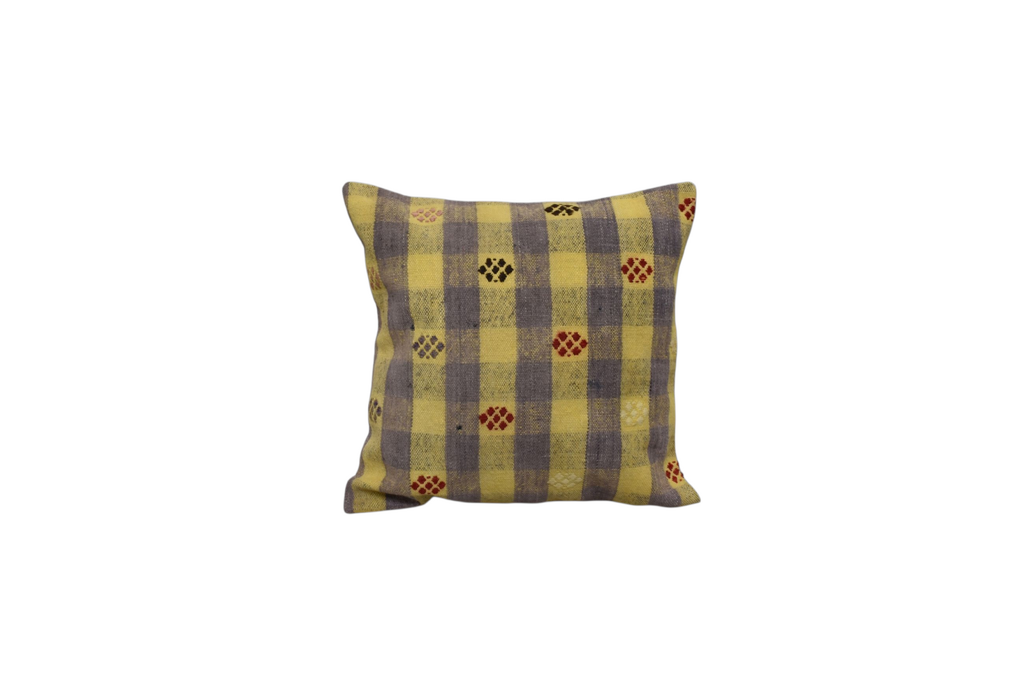 Kilim Antik El Dokuma Kilim Kırlent Yastık Kılıfı 0234 - Yeni - Çok Renkli