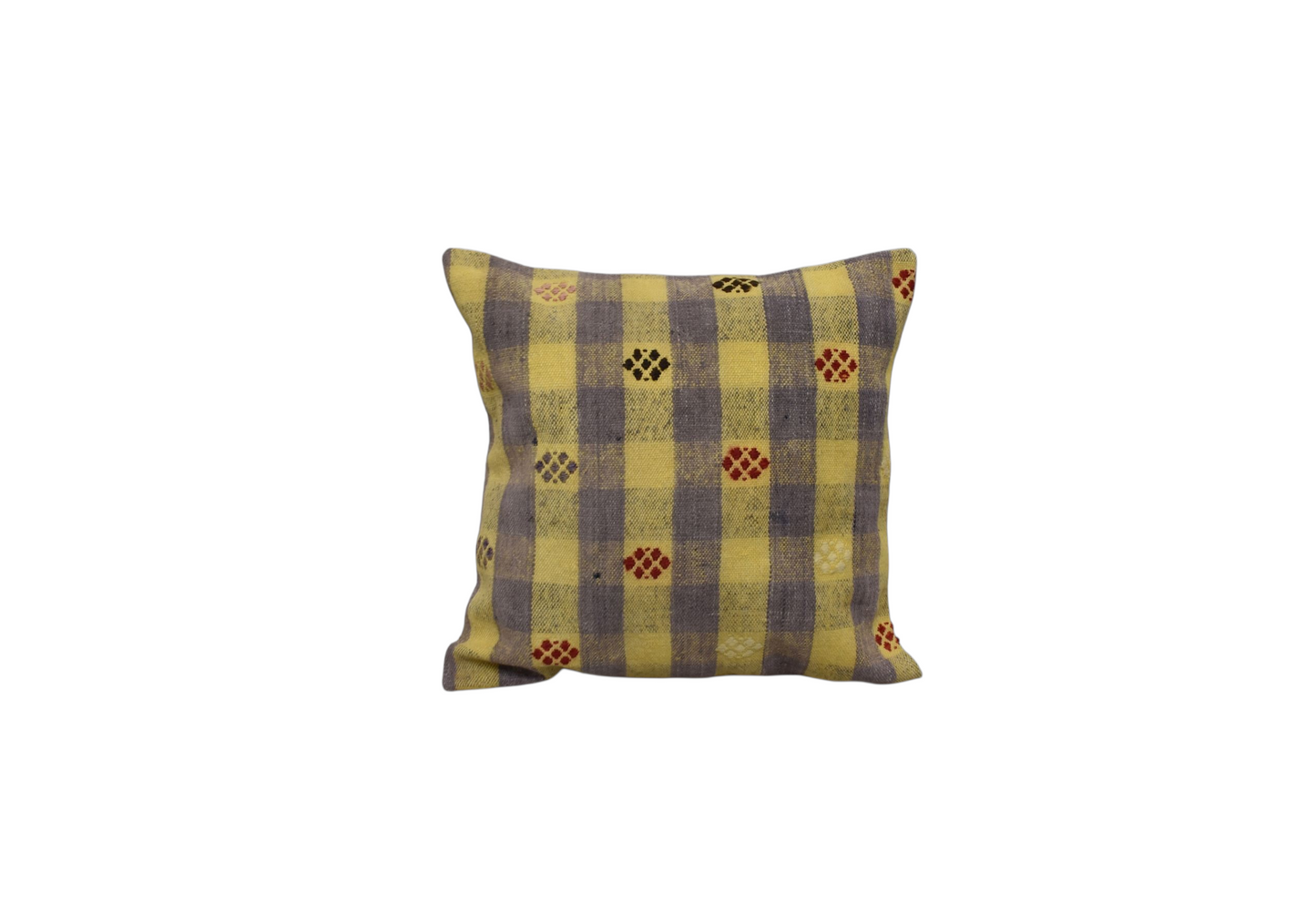 Kilim Antik El Dokuma Kilim Kırlent Yastık Kılıfı 0234 - Yeni - Çok Renkli