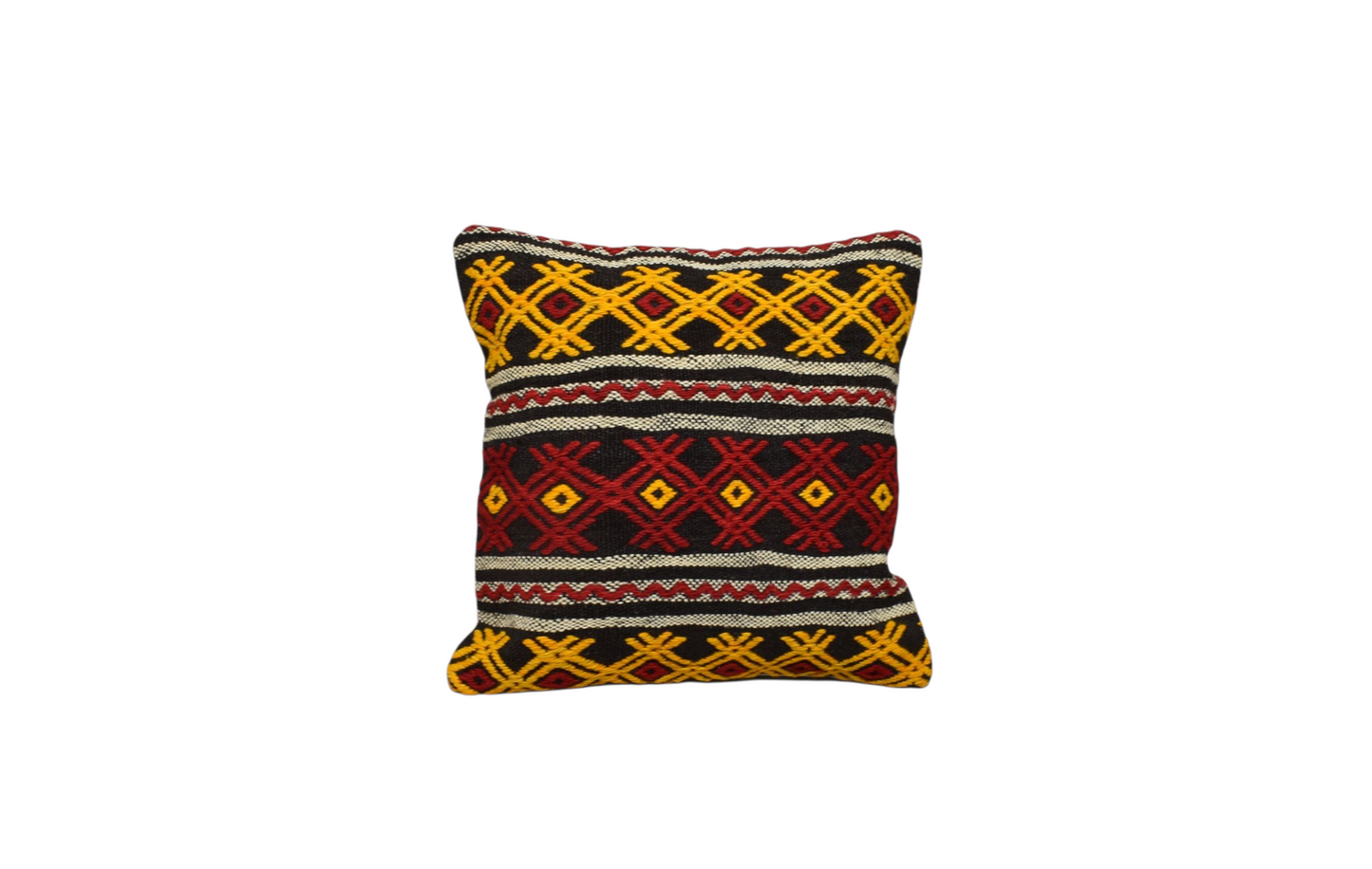 Kilim Antik El Dokuma Kilim Kırlent Yastık Kılıfı 0236 - Yeni - Çok Renkli