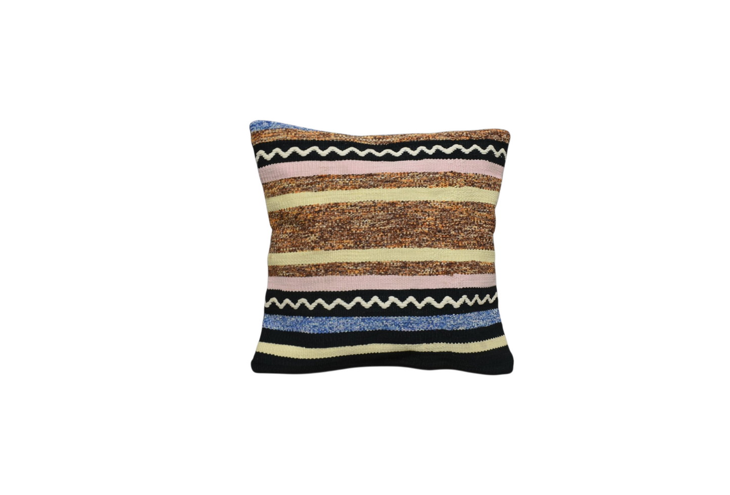 Kilim Antik El Dokuma Kilim Kırlent Yastık Kılıfı 0251 - Yeni - Çok Renkli