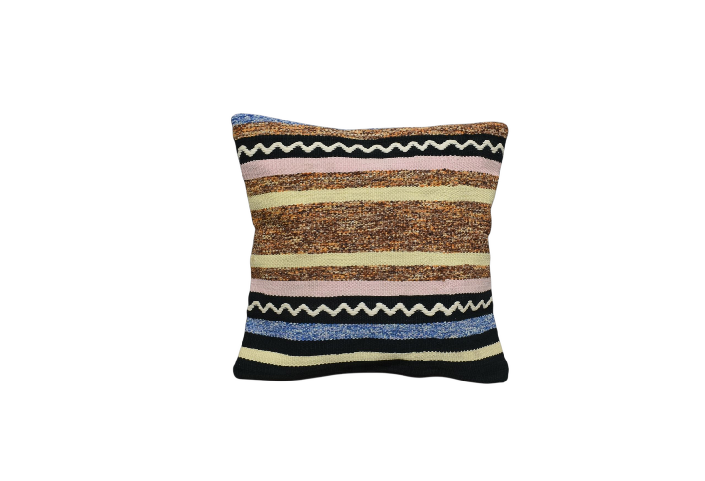 Kilim Antik El Dokuma Kilim Kırlent Yastık Kılıfı 0251 - Yeni - Çok Renkli