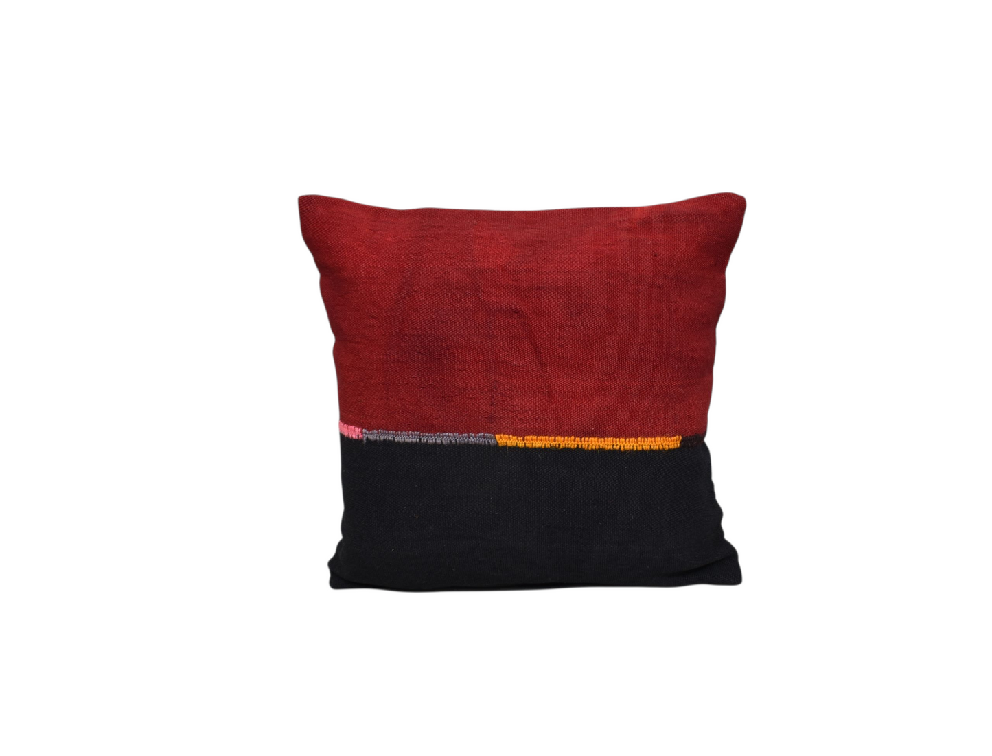 Kilim Antik El Dokuma Kilim Kırlent Yastık Kılıfı 0258 - Yeni - Çok Renkli