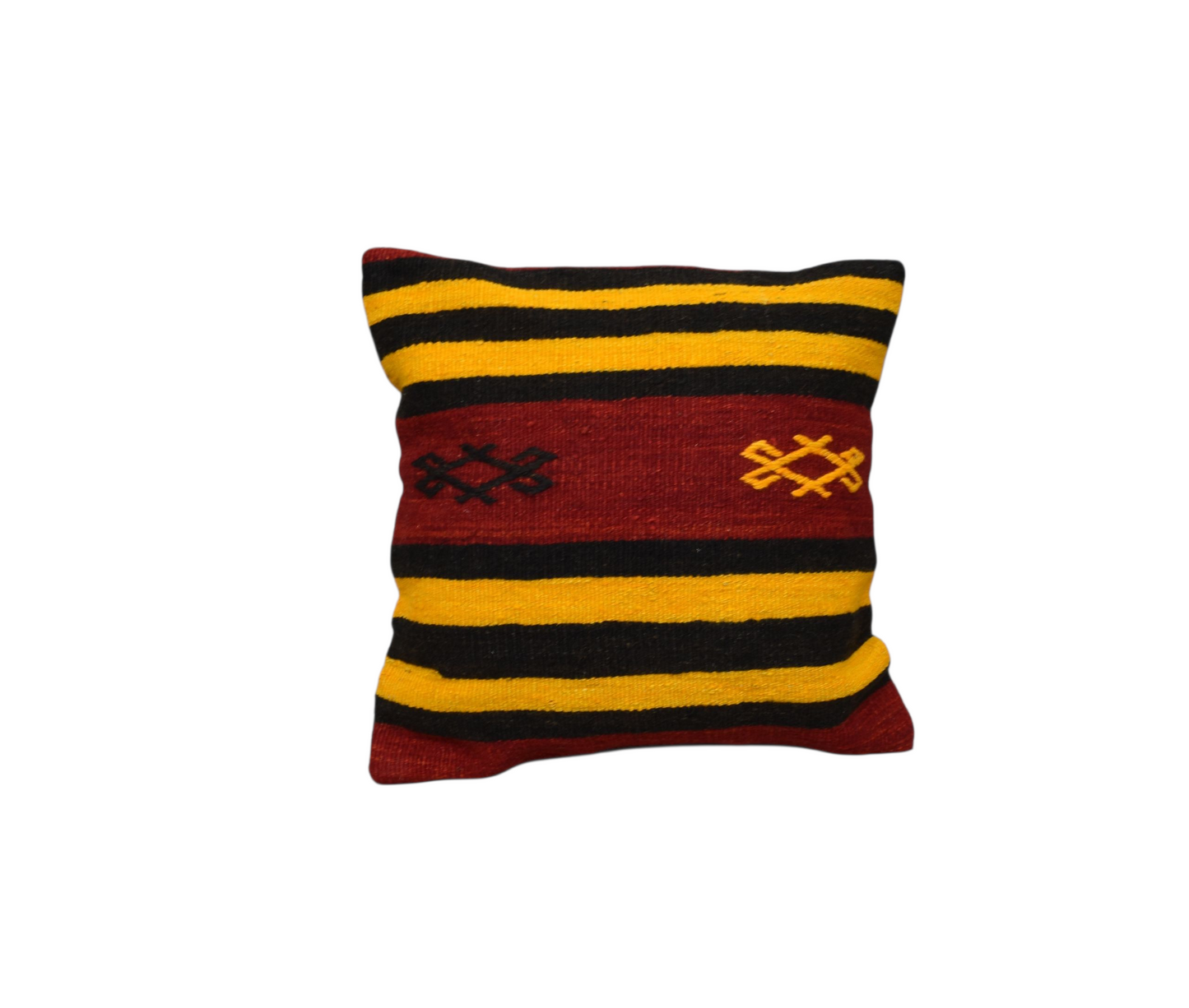 Kilim Antik El Dokuma Kilim Kırlent Yastık Kılıfı 0259 - Yeni - Çok Renkli