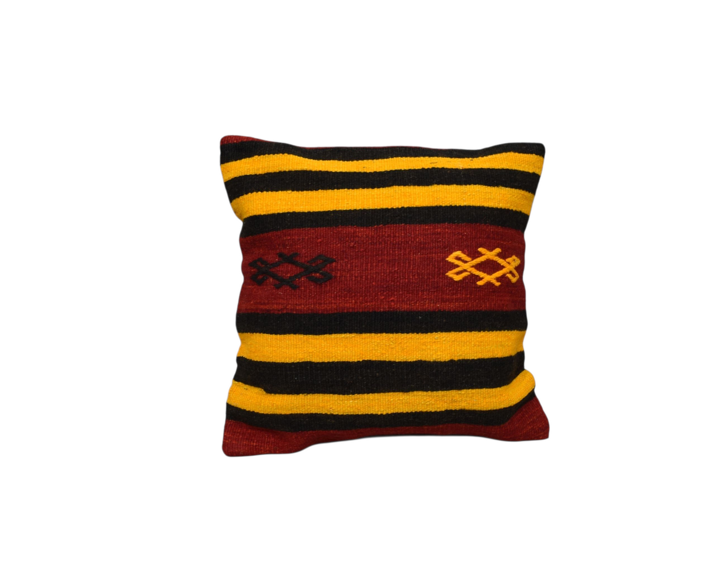 Kilim Antik El Dokuma Kilim Kırlent Yastık Kılıfı 0259 - Yeni - Çok Renkli