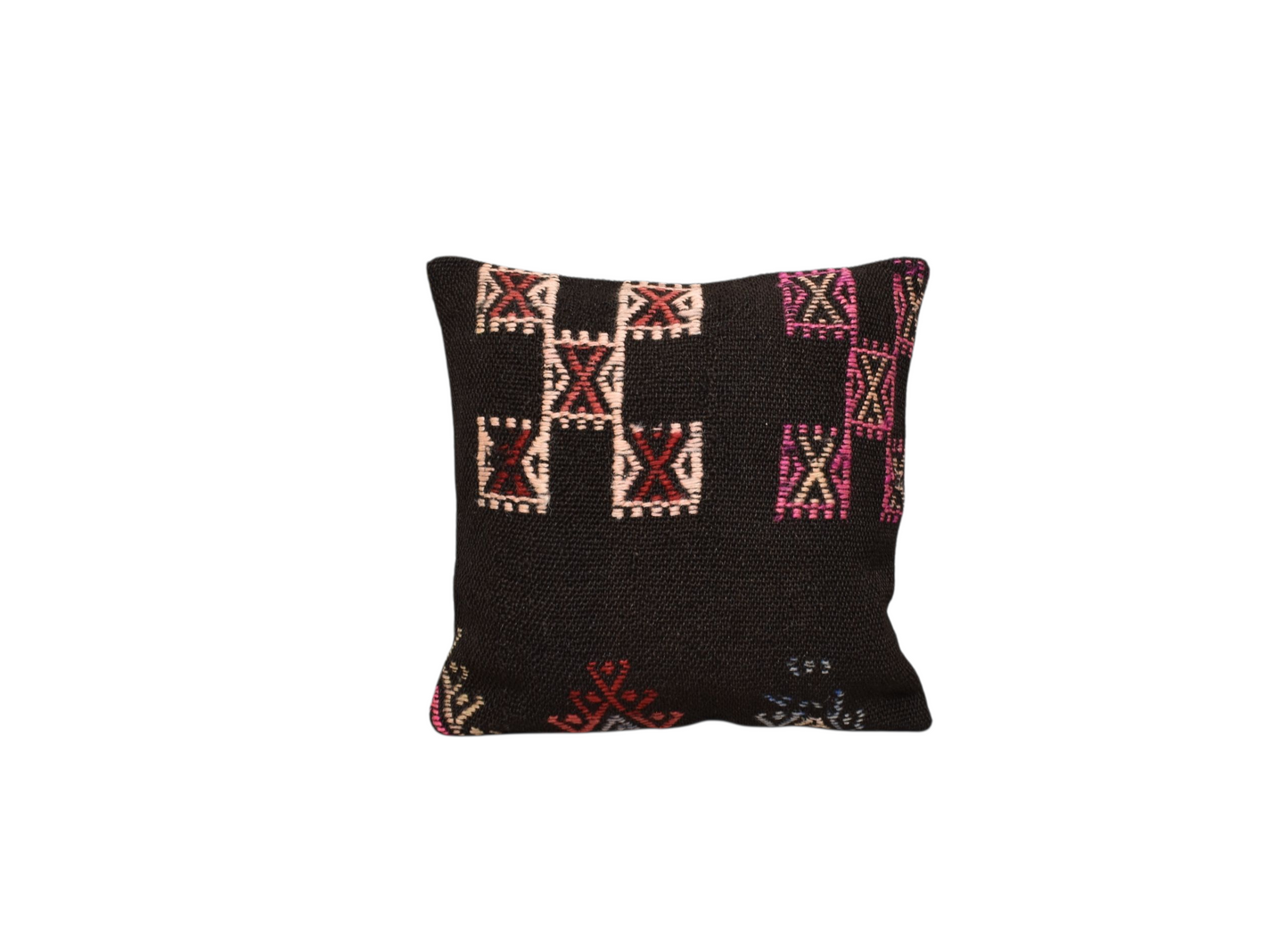 Kilim Antik El Dokuma Kilim Kırlent Yastık Kılıfı 0262 - Yeni - Çok Renkli
