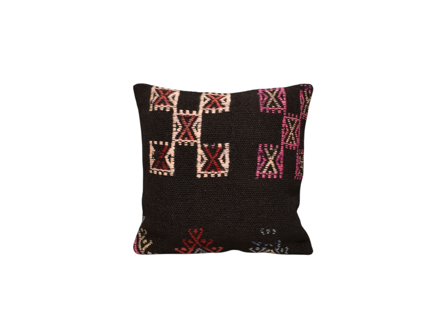 Kilim Antik El Dokuma Kilim Kırlent Yastık Kılıfı 0262 - Yeni - Çok Renkli