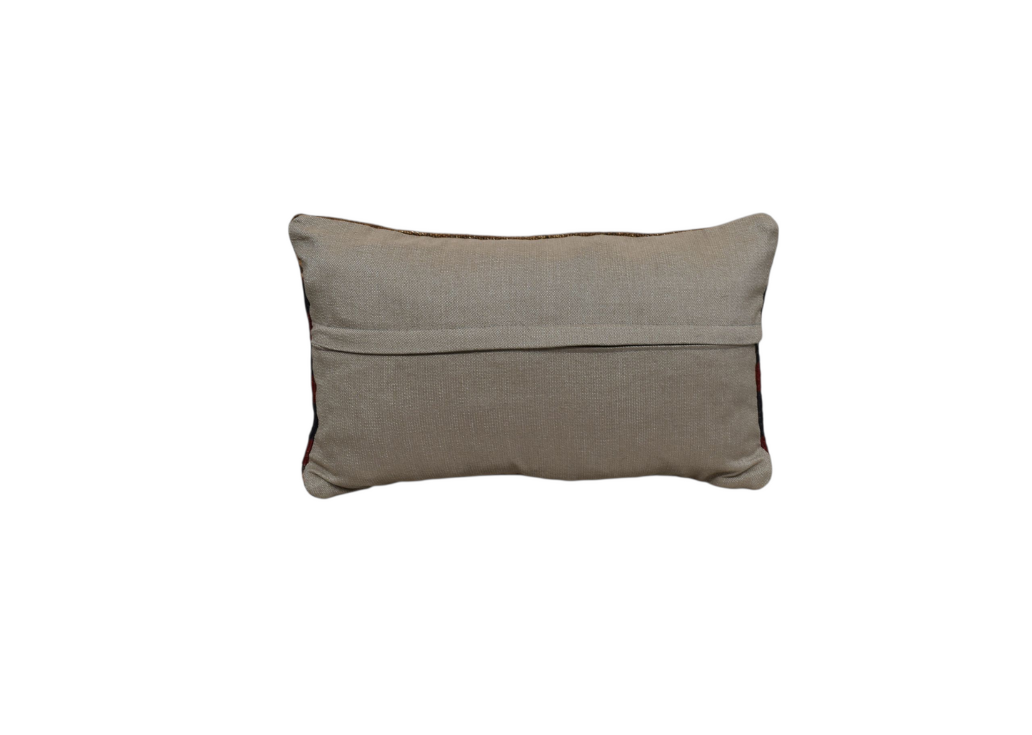 Kilim Antik El Dokuma Lumbar Kilim Kırlent Yastık Kılıfı 0277 - Yeni - Çok Renkli