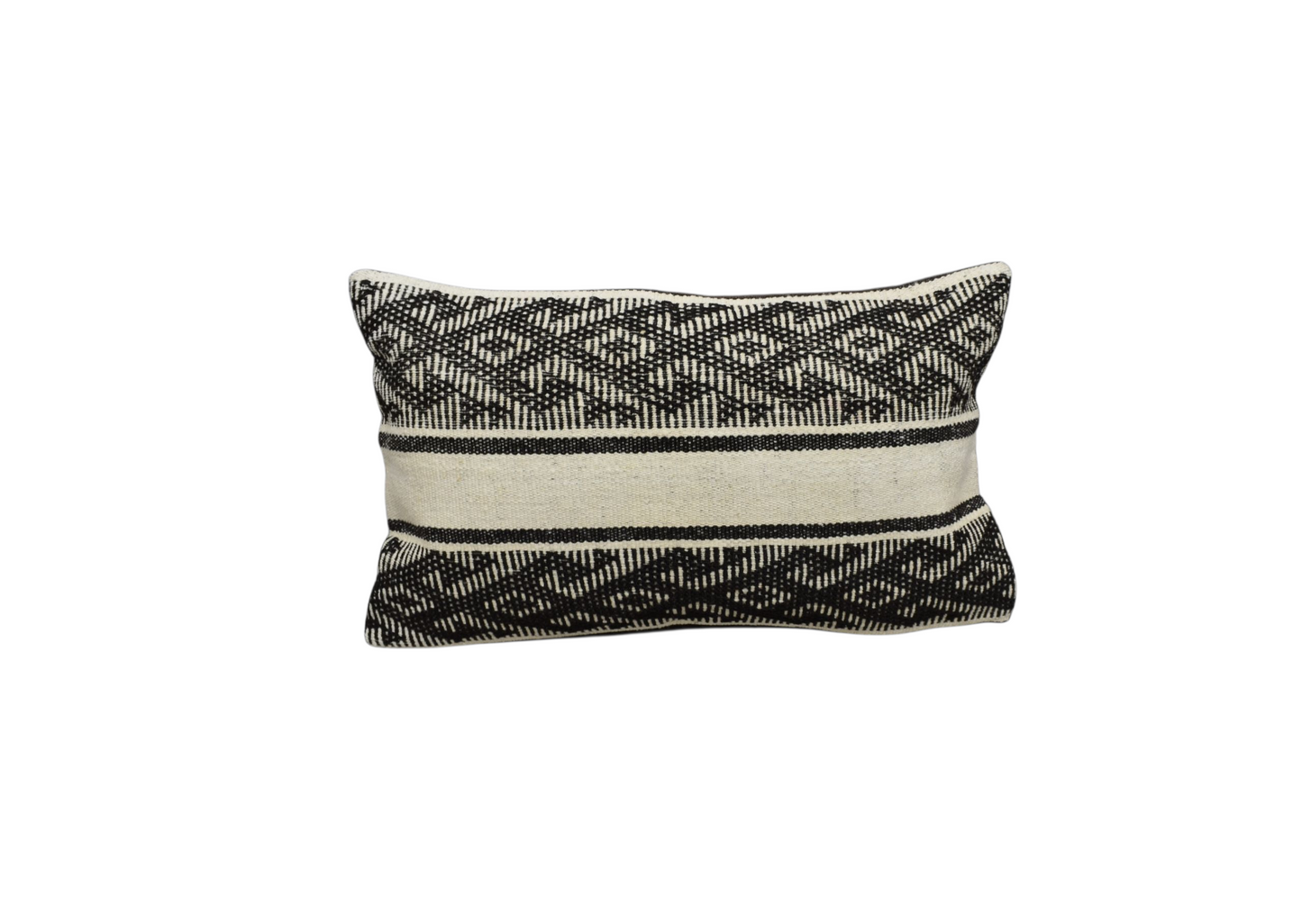 Kilim Antik El Dokuma Lumbar Kilim Kırlent Yastık Kılıfı 0282 - Yeni - Çok Renkli