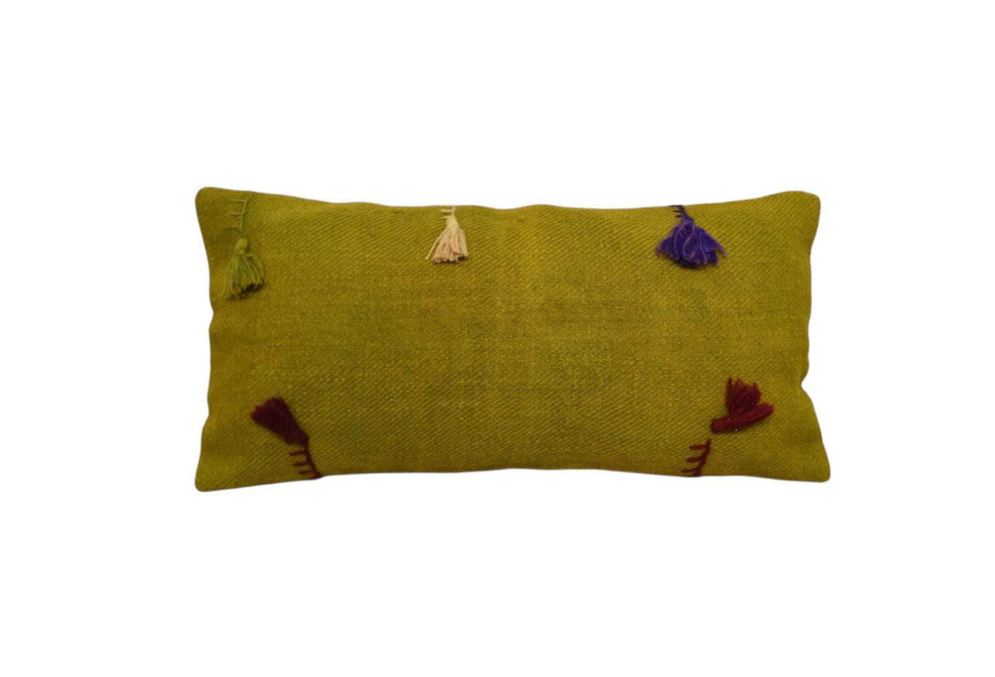 Kilim Antik El Dokuma Lumbar Kilim Kırlent Yastık Kılıfı 0299 - Yeni - Renkli