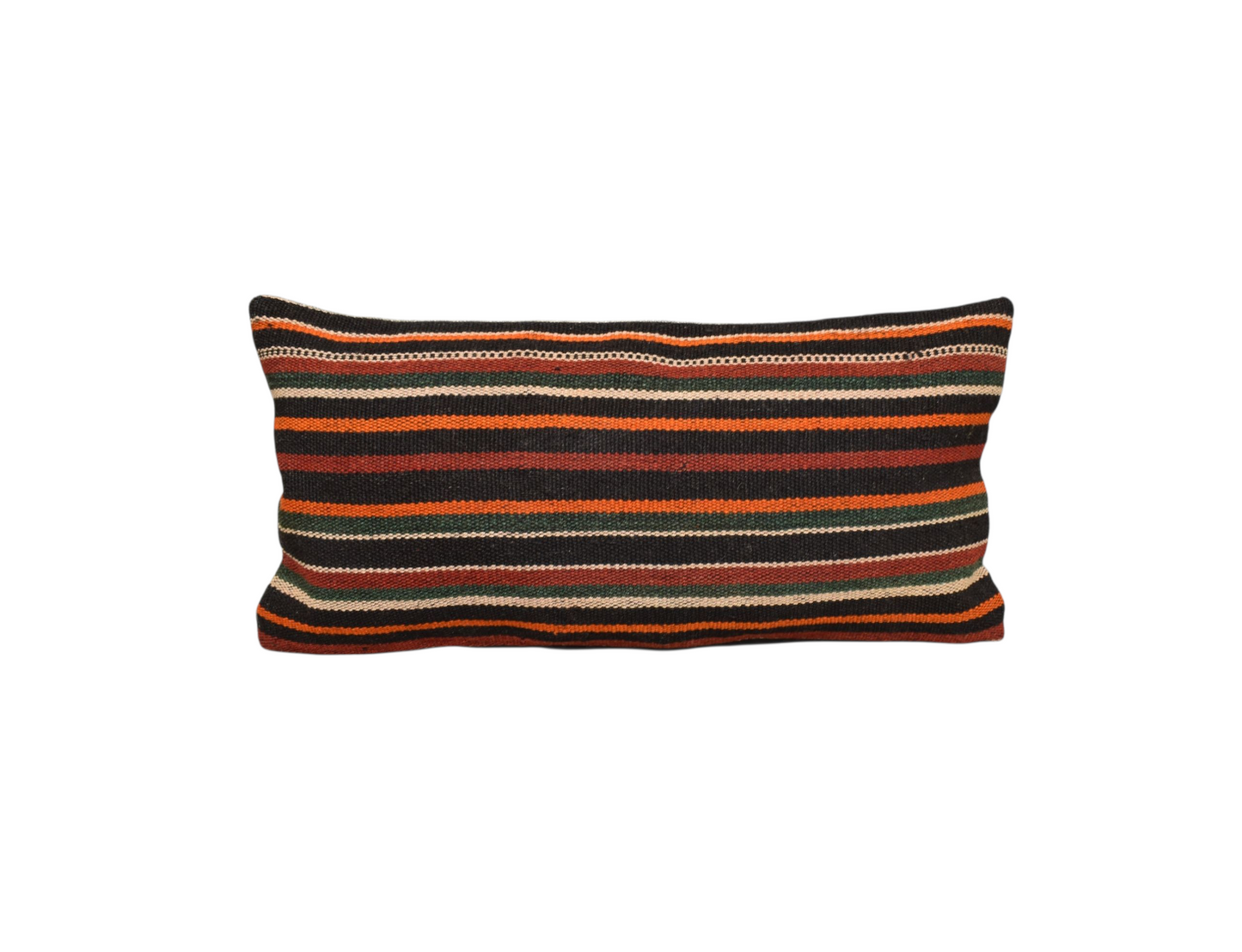 Kilim Antik El Dokuma Lumbar Kilim Kırlent Yastık Kılıfı 0329 - Yeni - Çok Renkli