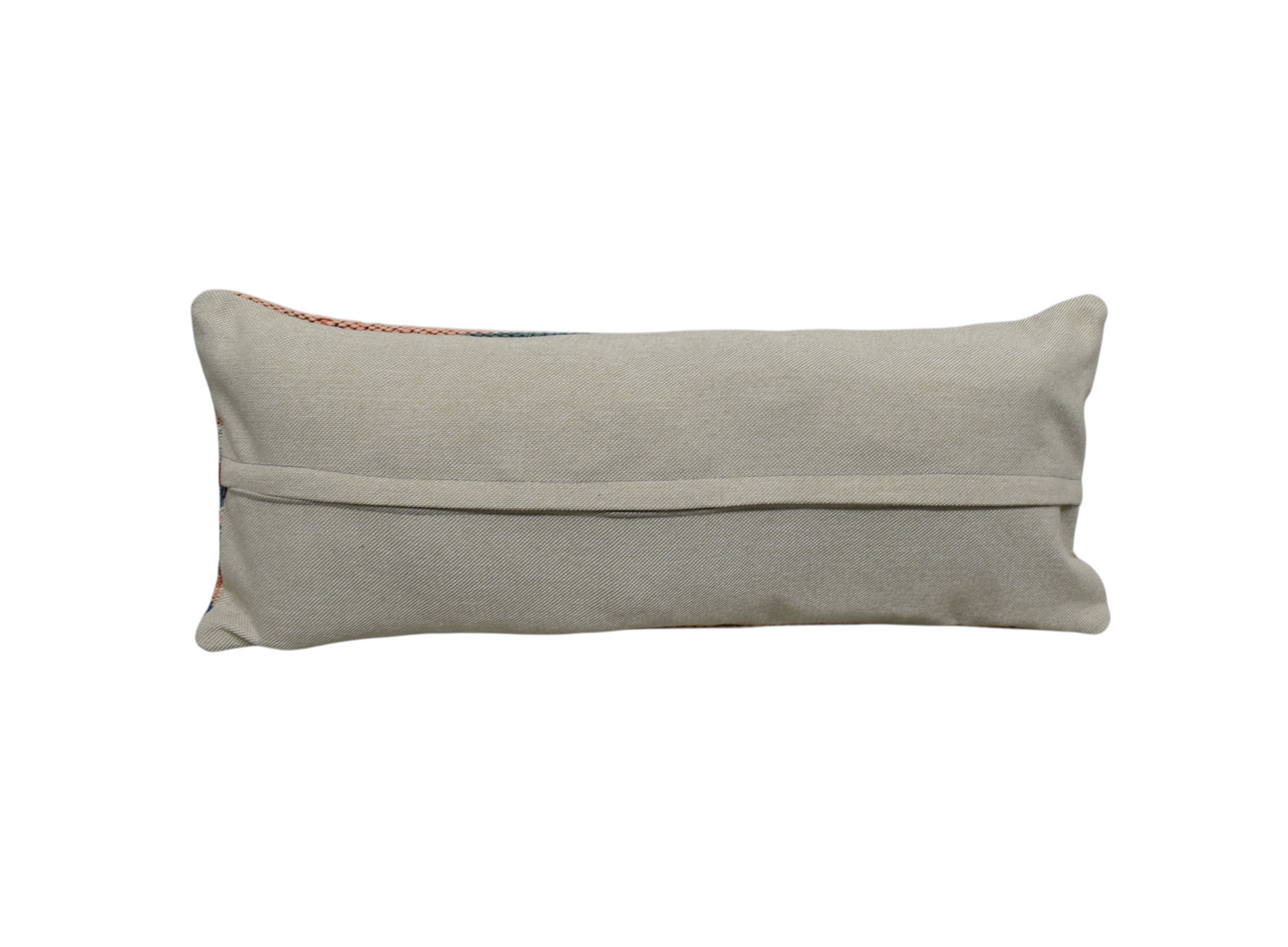 Kilim Antik El Dokuma Lumbar Kilim Kırlent Yastık Kılıfı 0337 - Yeni - Renkli