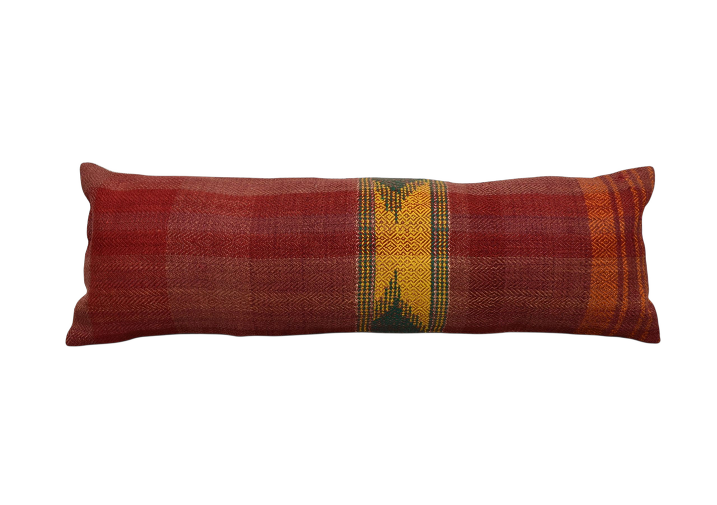 Kilim Antik El Dokuma Lumbar Kilim Kırlent Yastık Kılıfı 0340 - Yeni - Çok Renkli