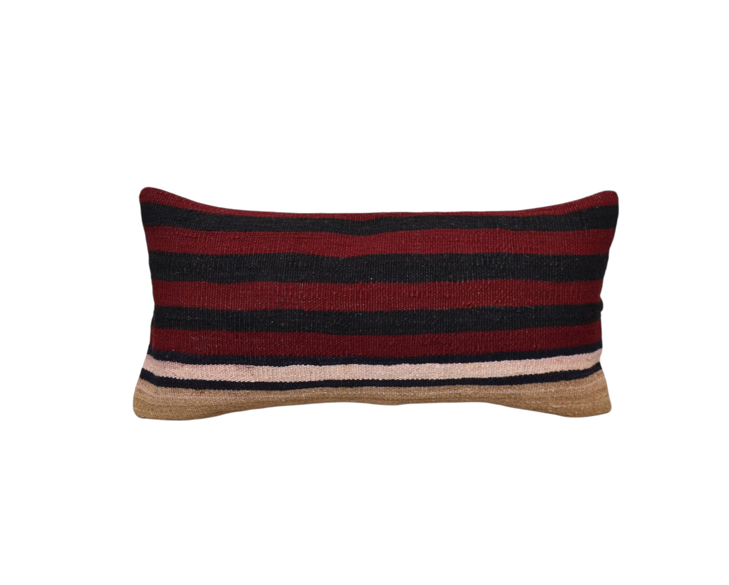 Kilim Antik El Dokuma Lumbar Kilim Kırlent Yastık Kılıfı 0342 - Yeni - Çok Renkli