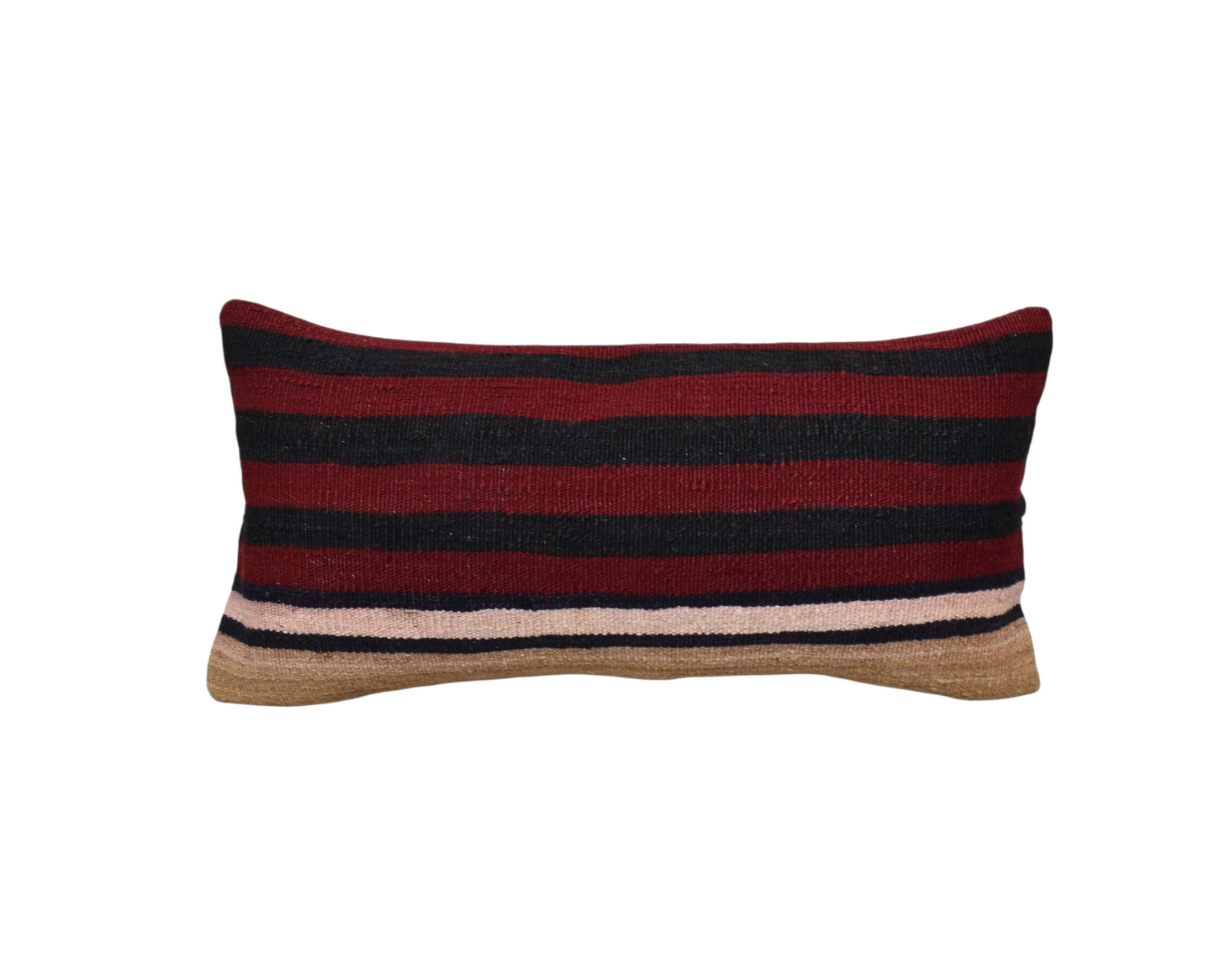 Kilim Antik El Dokuma Lumbar Kilim Kırlent Yastık Kılıfı 0342 - Yeni - Çok Renkli
