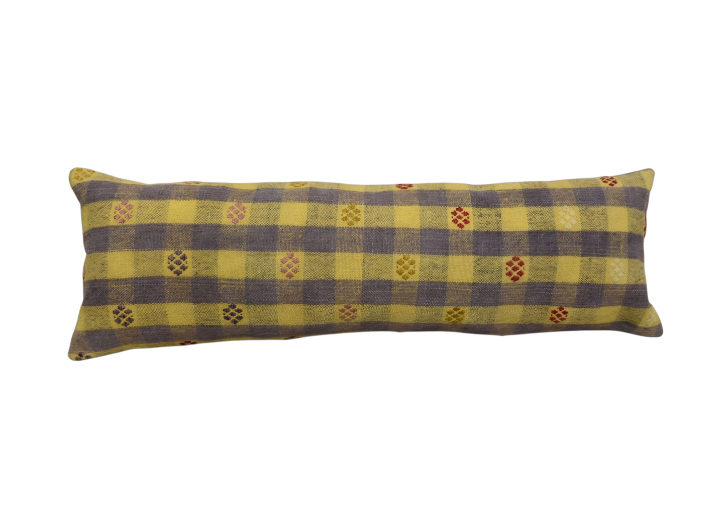 Kilim Antik El Dokuma Lumbar Kilim Kırlent Yastık Kılıfı 0347 - Yeni - Çok Renkli