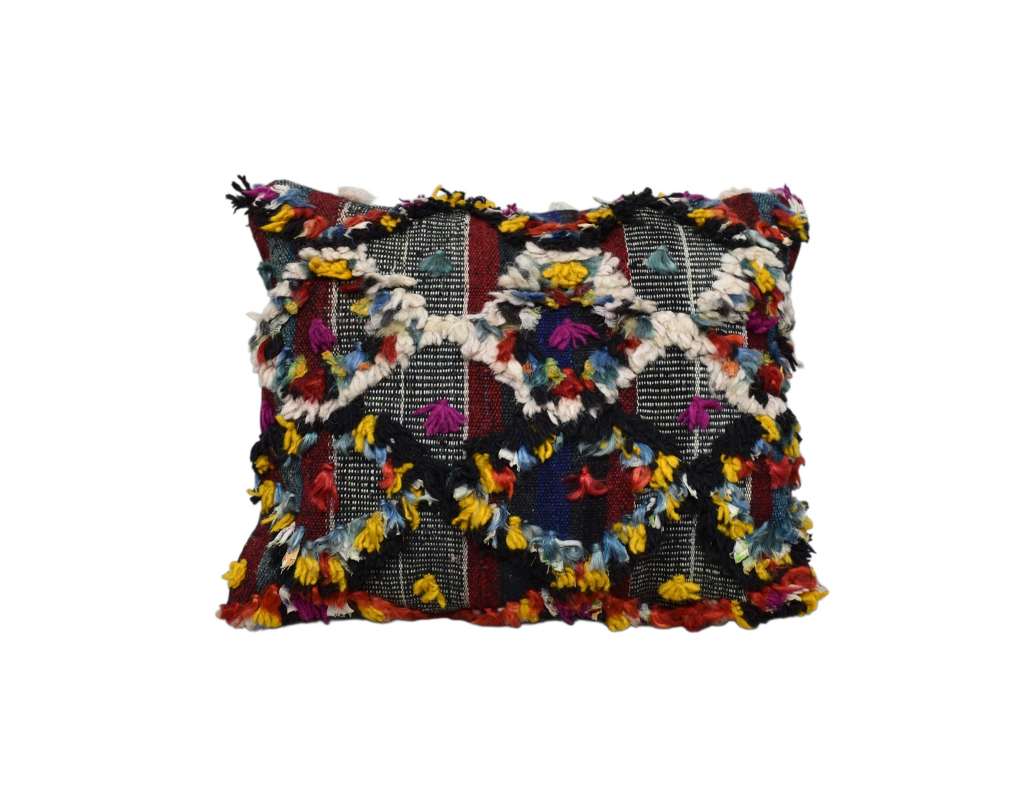 Kilim Antik El Dokuma Kilim Kırlent Yastık Kılıfı 0349 - Yeni - Çok Renkli