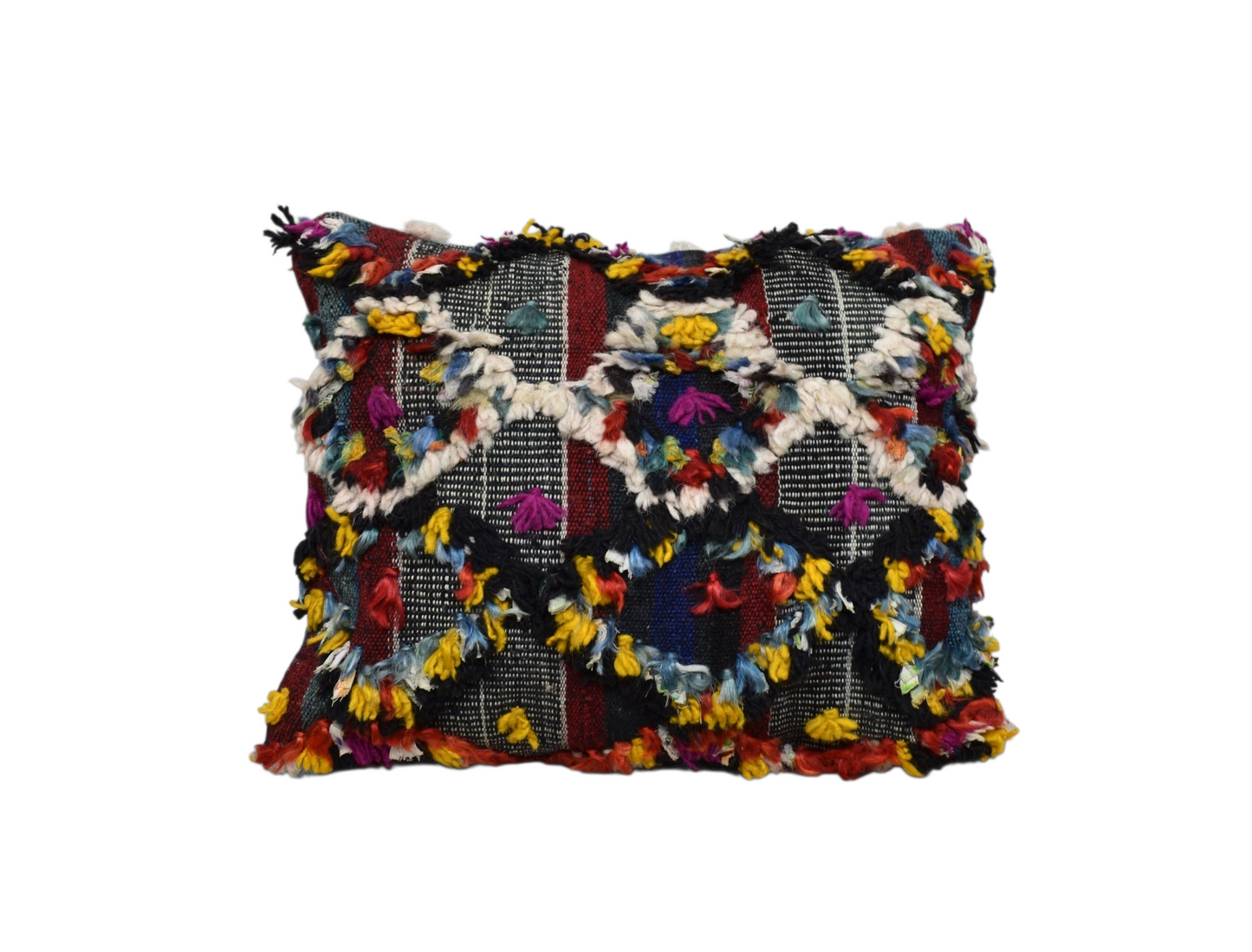 Kilim Antik El Dokuma Kilim Kırlent Yastık Kılıfı 0349 - Yeni - Çok Renkli