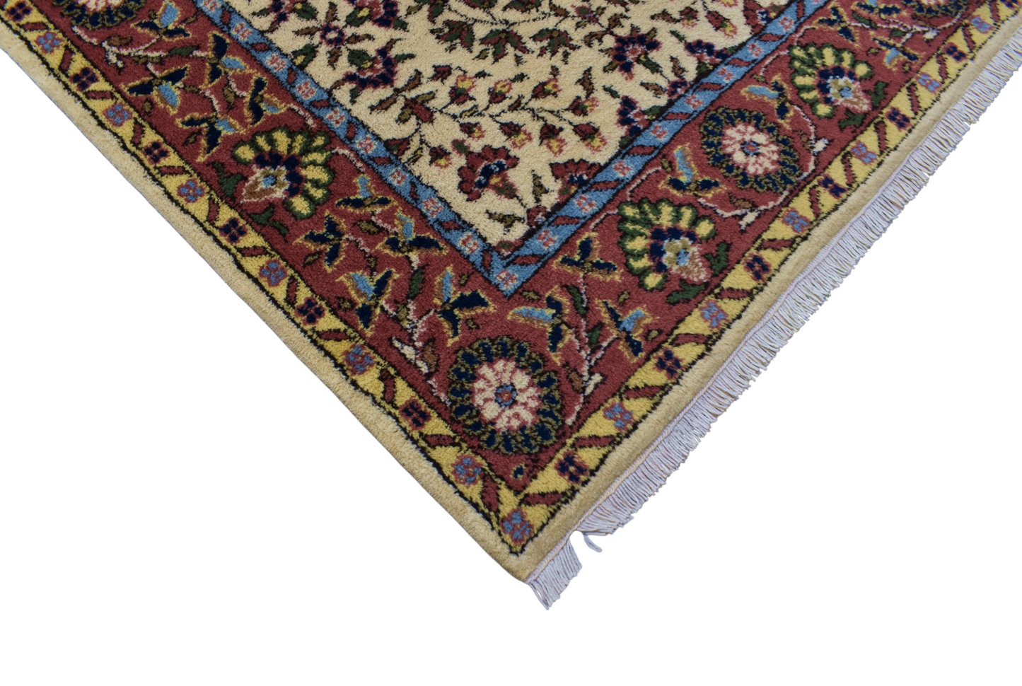 Kilim Antik El Dokuma Çiçekli Sümerbank Yün Halı 0393 - Yeni - Çok Renkli
