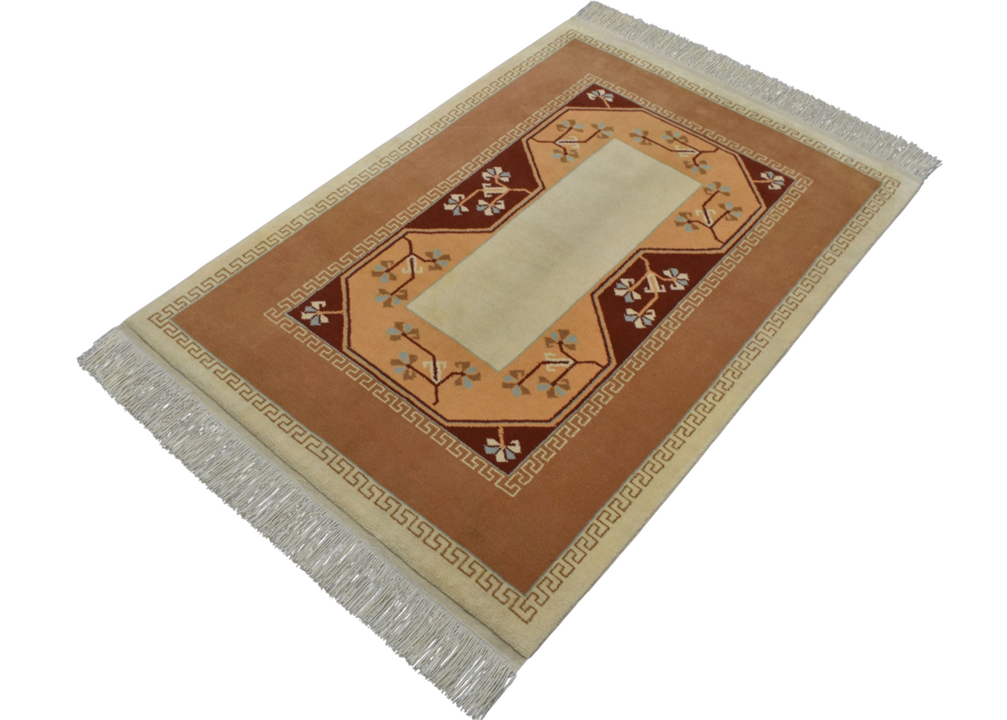 Kilim Antik El Dokuma Milas Yün Halı 0415 - Yeni - Çok Renkli