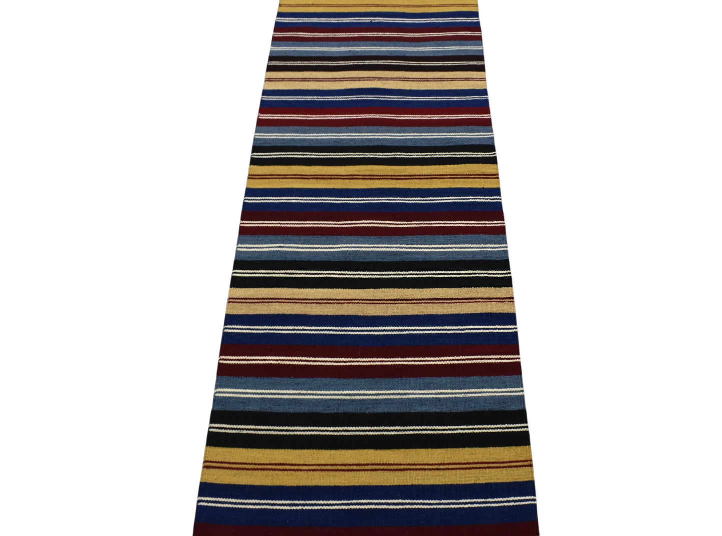 Kilim Antik El Dokuması Hatay Yün Yolluk Kilim 0430 - Yeni - Çok Renkli