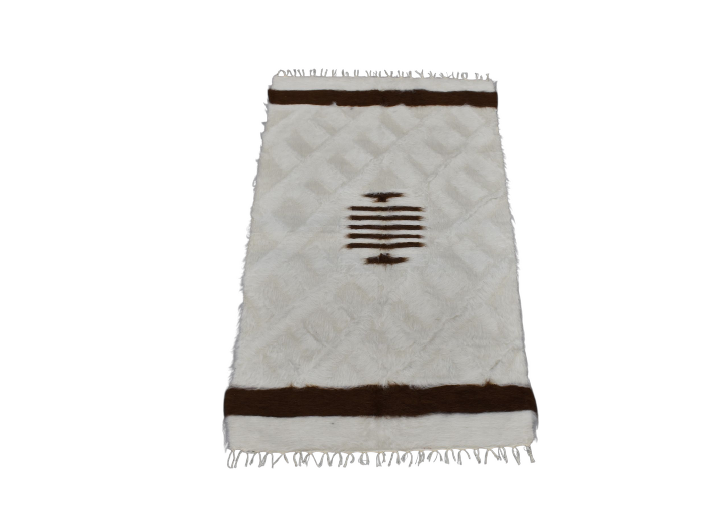 Kilim Antik El Dokuma Tiftik Yün Siirt Battaniyesi Kilim 0501 - Yeni - Çok Renkli