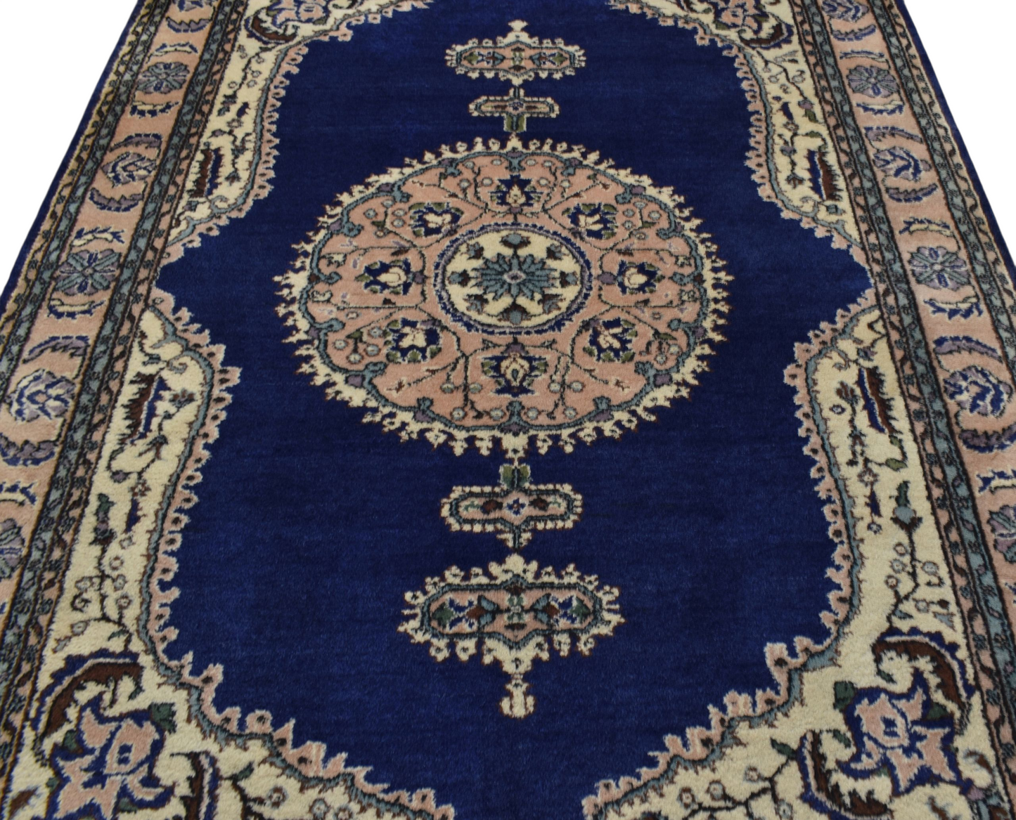 Kilim Antik El Dokuma 7m2 Yün Salon Halısı 0534 - Yeni - Lacivert