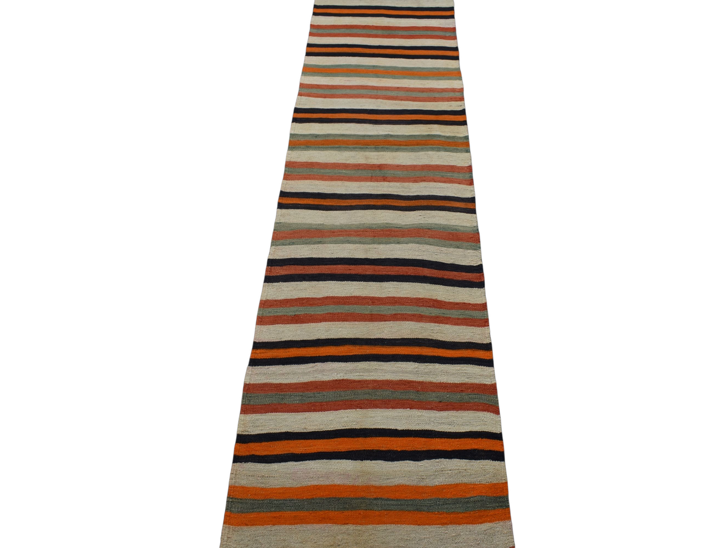 Kilim Antik El Dokuması Kağızman Yörük Yolluk Yün Kilim 0555 - Yeni - Çok Renkli
