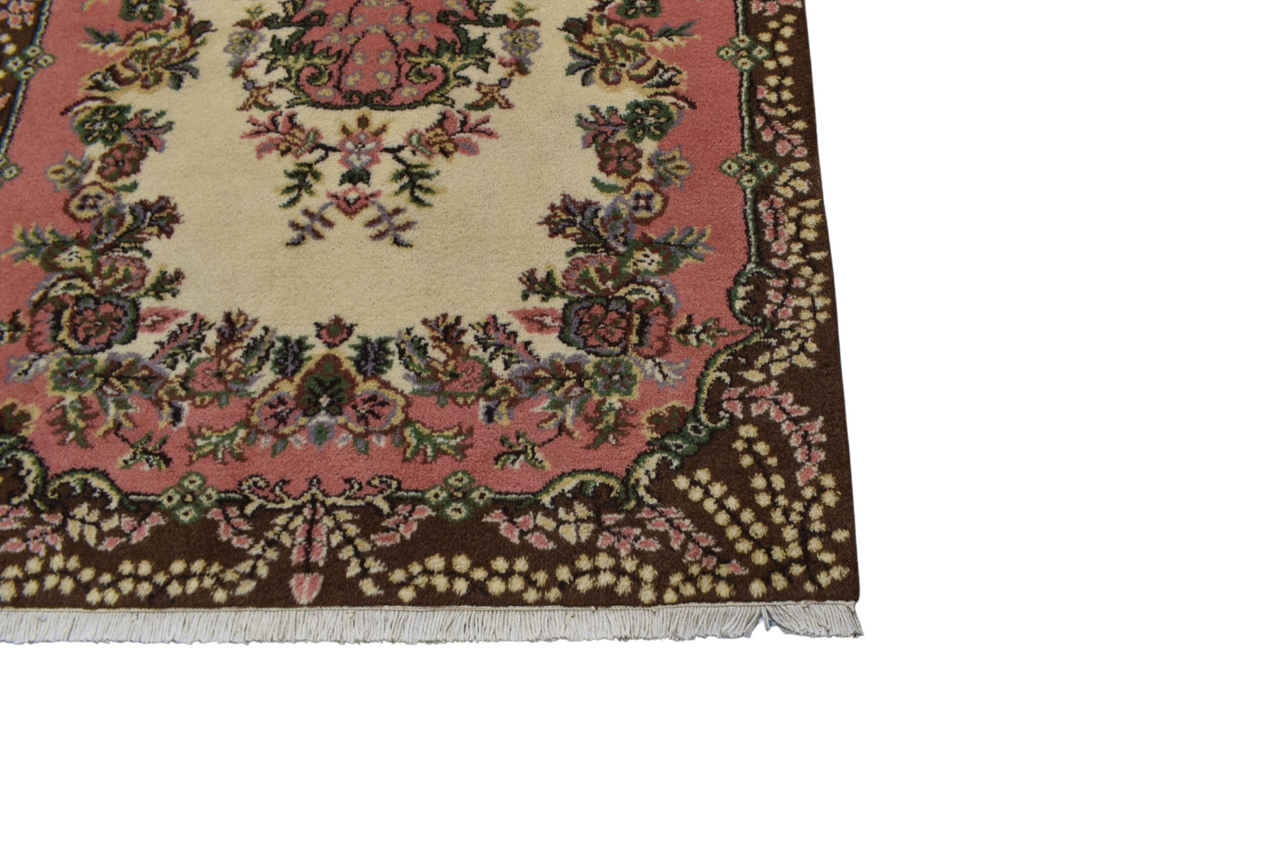 Kilim Antik El Dokuma Güllü Çiçekli Sümerbank Tescilli Yün Halı 0616 - Yeni - Çok Renkli