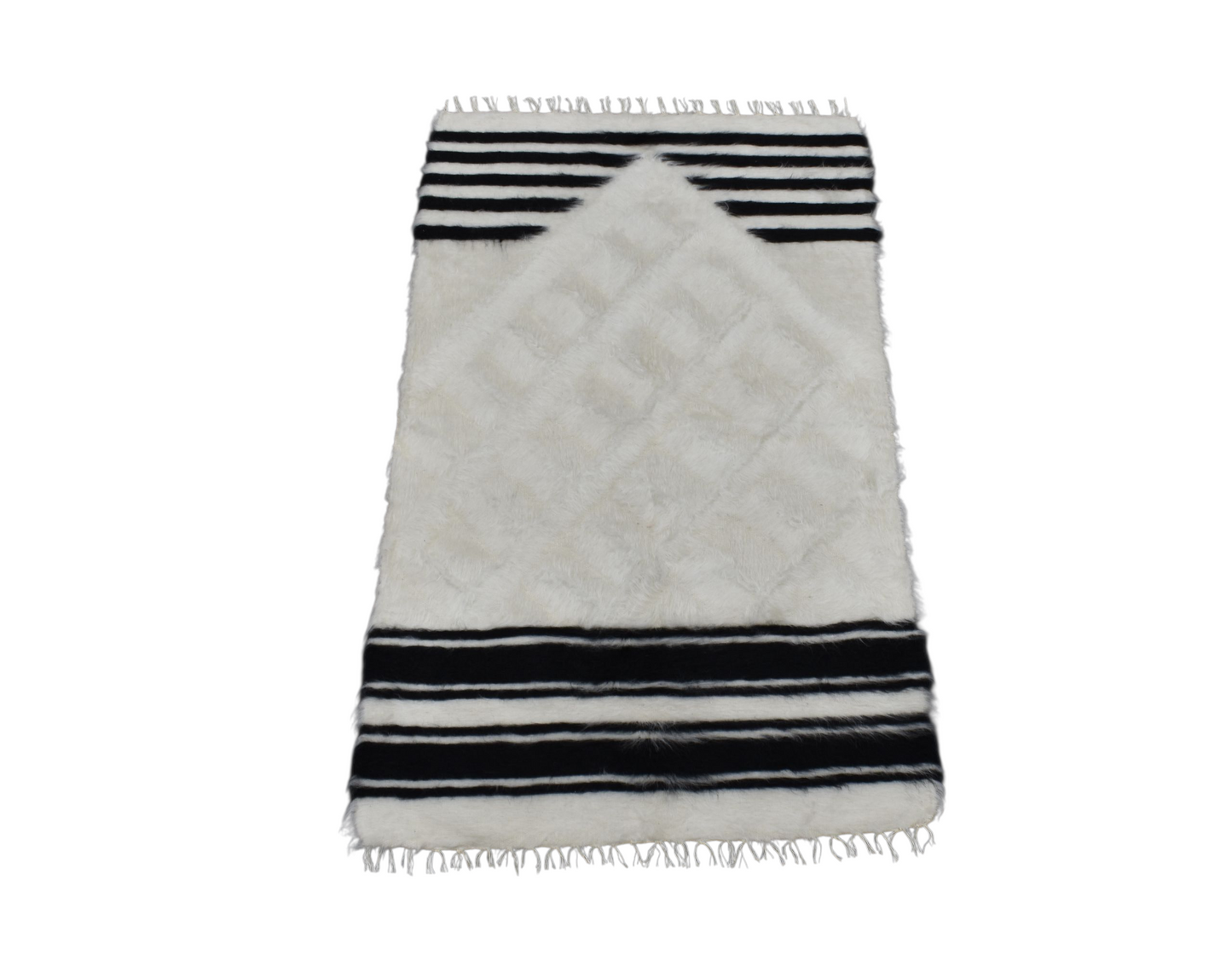 Kilim Antik El Dokuma Namazlık Seccade Tiftik Yün Siirt Battaniyesi Kilim 0706 - Yeni - Çok Renkli