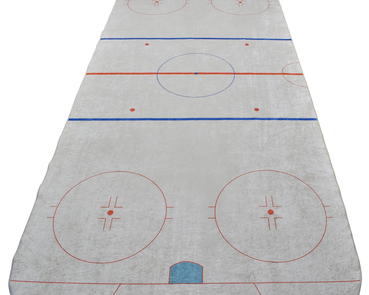 Kilim Antik Buz Hokeyi Sahası Digital Baskı Makine Çocuk Odası Halısı 0749 - Yeni - Çok Renkli