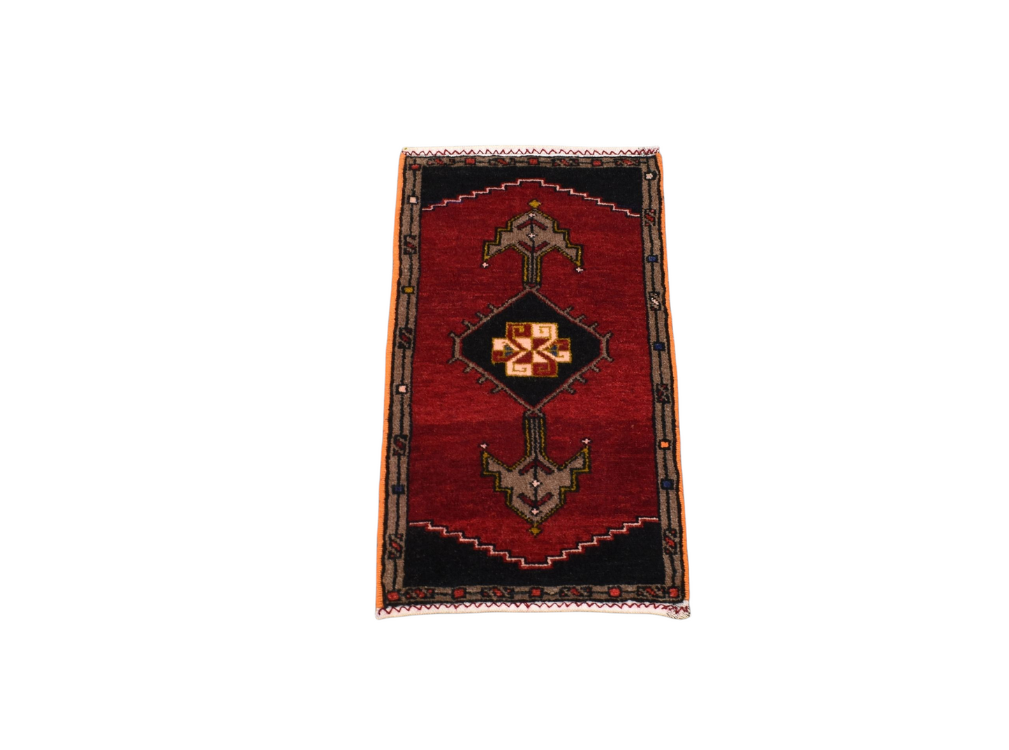 Kilim Antik El Dokuma Dekoratif Malatya Yün Halı 0799 - Yeni - Çok Renkli