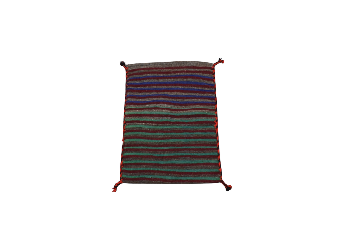 Kilim Antik El Dokuma Çift Yüzlü Malatya Yün Halı 0823 - Yeni - Çok Renkli Yastık