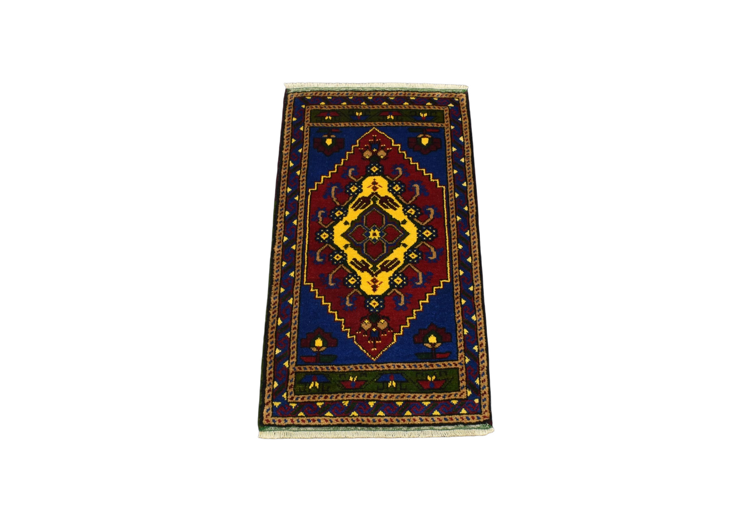 Kilim Antik El Dokuma Aksaray Taşpınar Yün Halı 0842 - Yeni - Çok Renkli