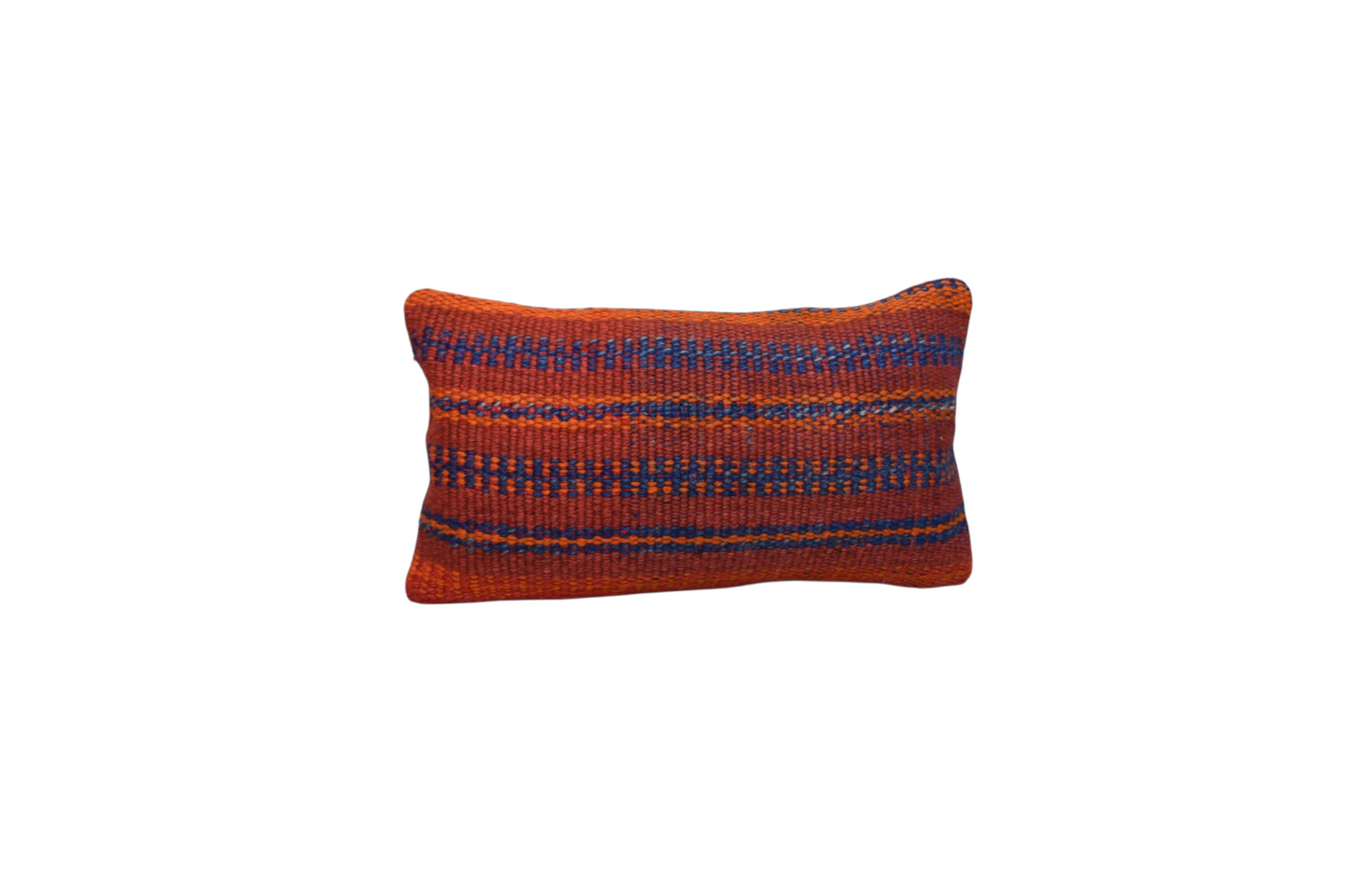 Kilim Antik El Dokuma Dekoratif Lumbar Kilim Kırlent Yastık Kılıfı 1000 - Yeni - Çok Renkli