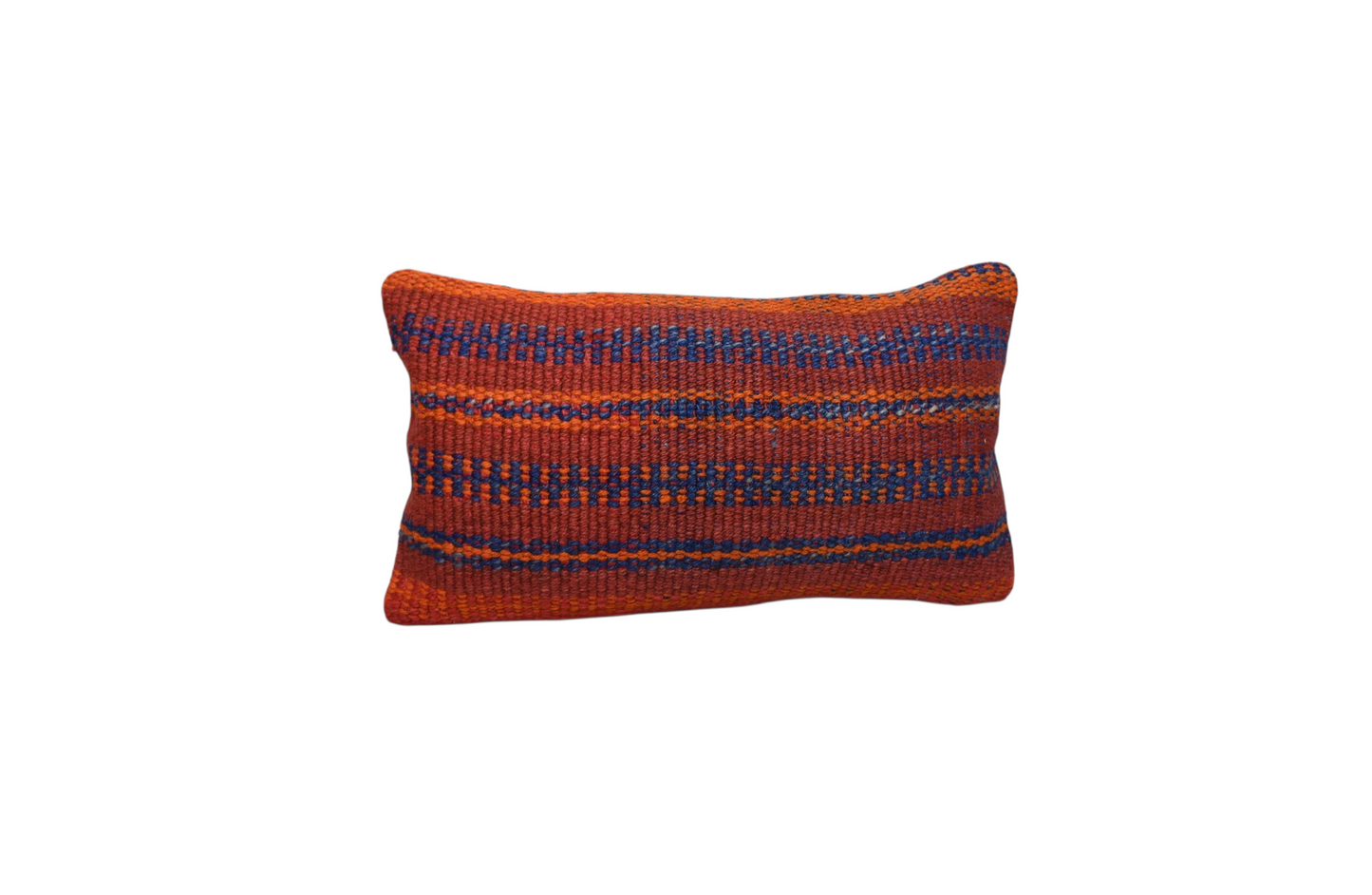 Kilim Antik El Dokuma Dekoratif Lumbar Kilim Kırlent Yastık Kılıfı 1000 - Yeni - Çok Renkli