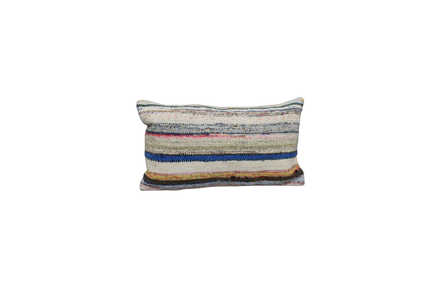 Kilim Antik El Dokuma Dekoratif Lumbar Kilim Kırlent Yastık Kılıfı 1003 - Yeni - Çok Renkli
