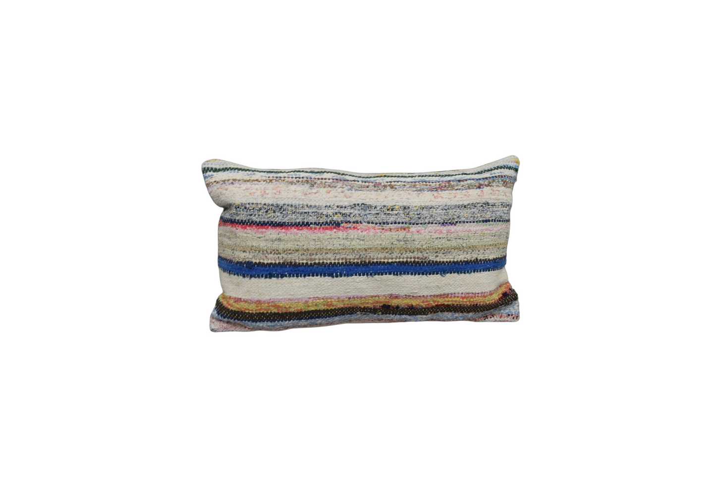 Kilim Antik El Dokuma Dekoratif Lumbar Kilim Kırlent Yastık Kılıfı 1003 - Yeni - Çok Renkli