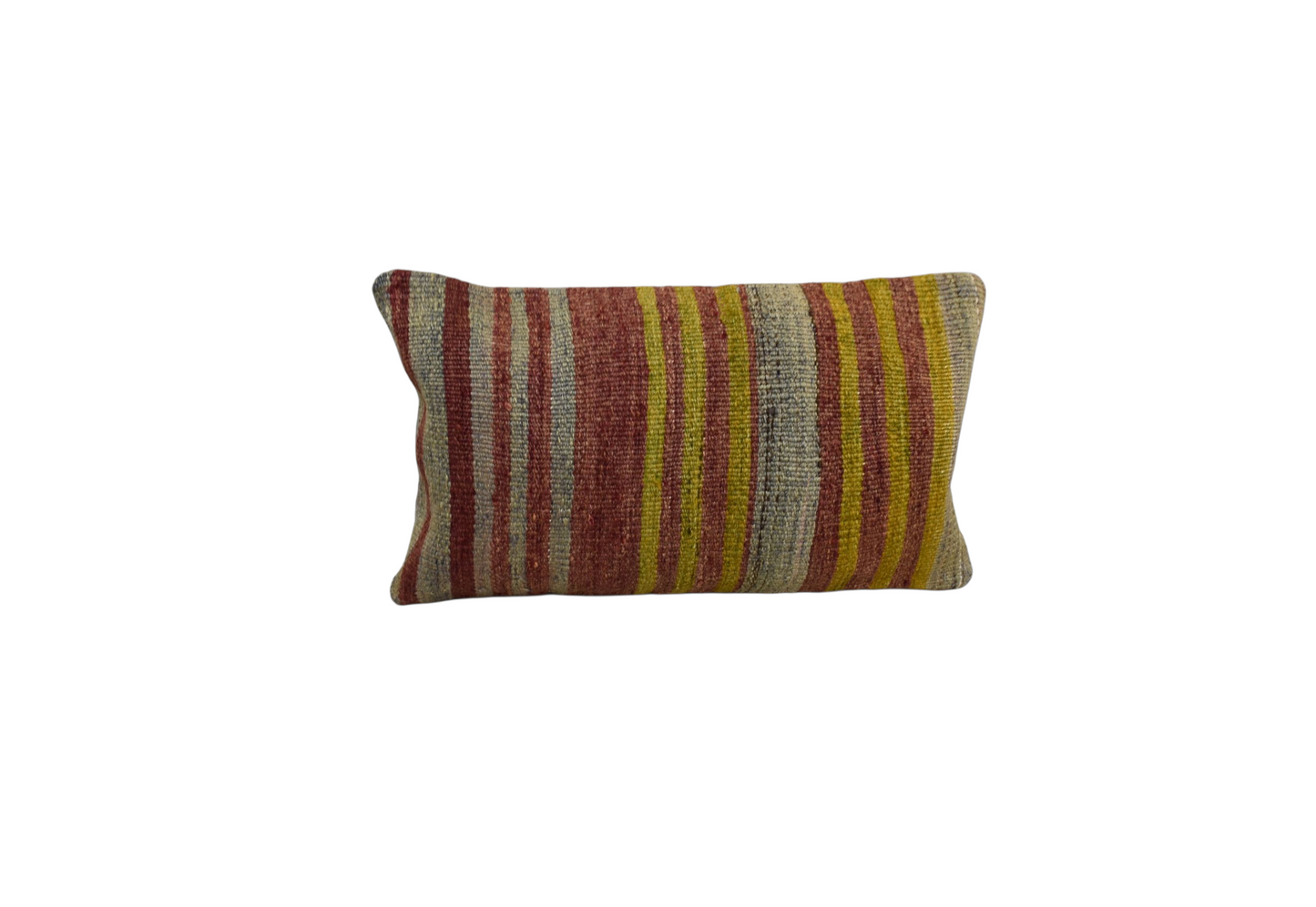Kilim Antik El Dokuma Dekoratif Lumbar Kilim Kırlent Yastık Kılıfı 1006 - Yeni - Çok Renkli