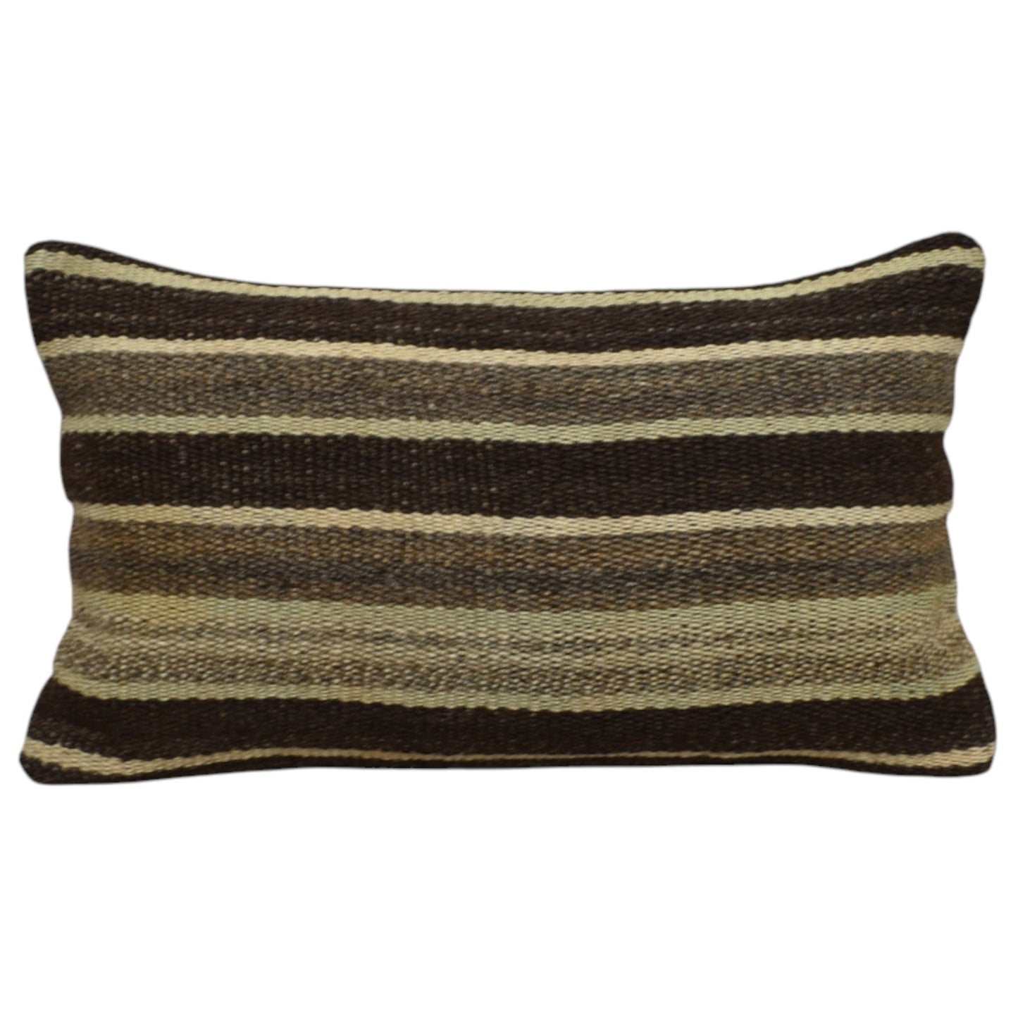 Kilim Antik El Dokuma Dekoratif Lumbar Kilim Kırlent Yastık Kılıfı 1008 - Yeni - Çok Renkli